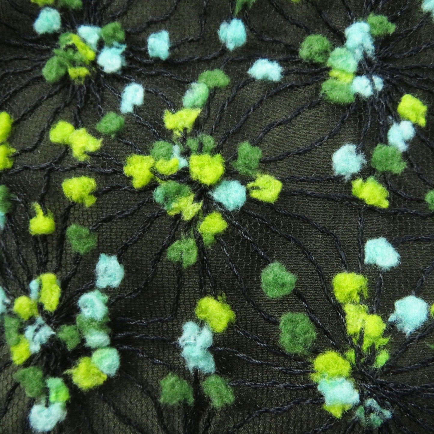 FENDI flare skirt FQ6560 Nylon Black green 36