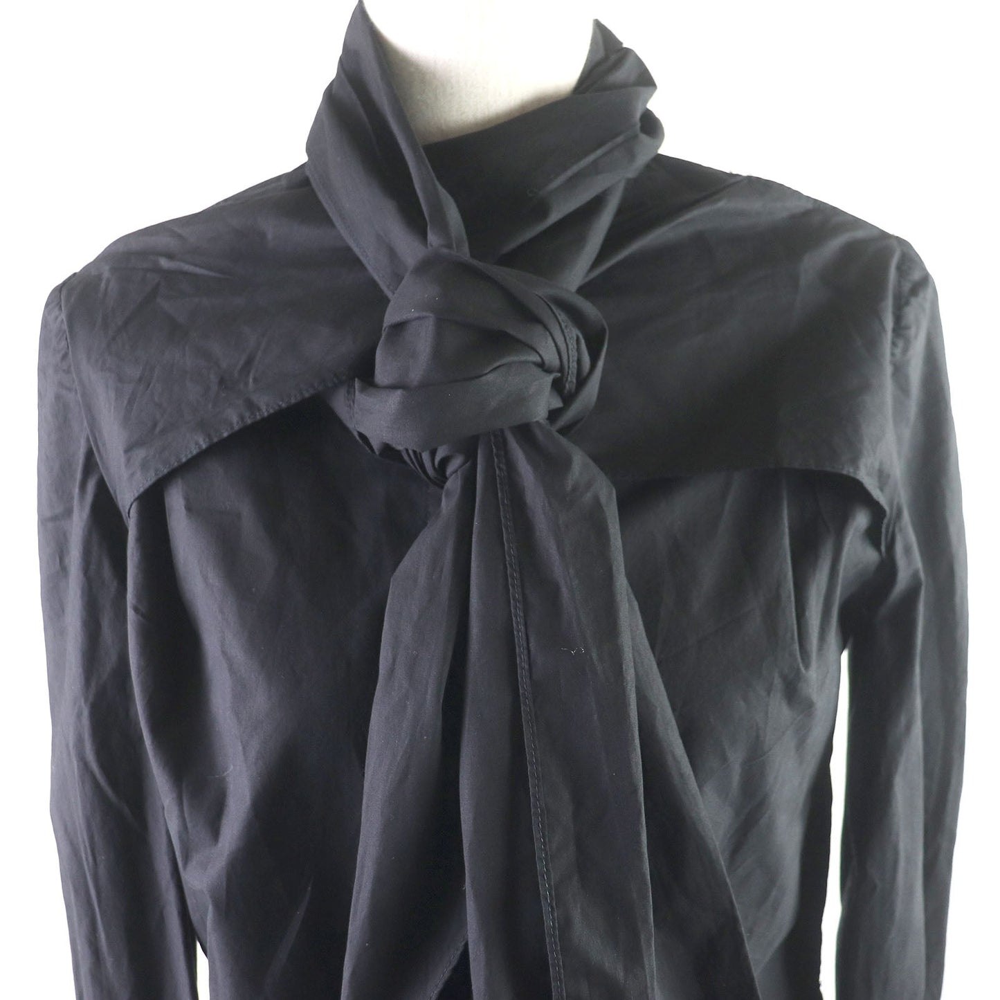 FENDI blouse FS7821 cotton black 36