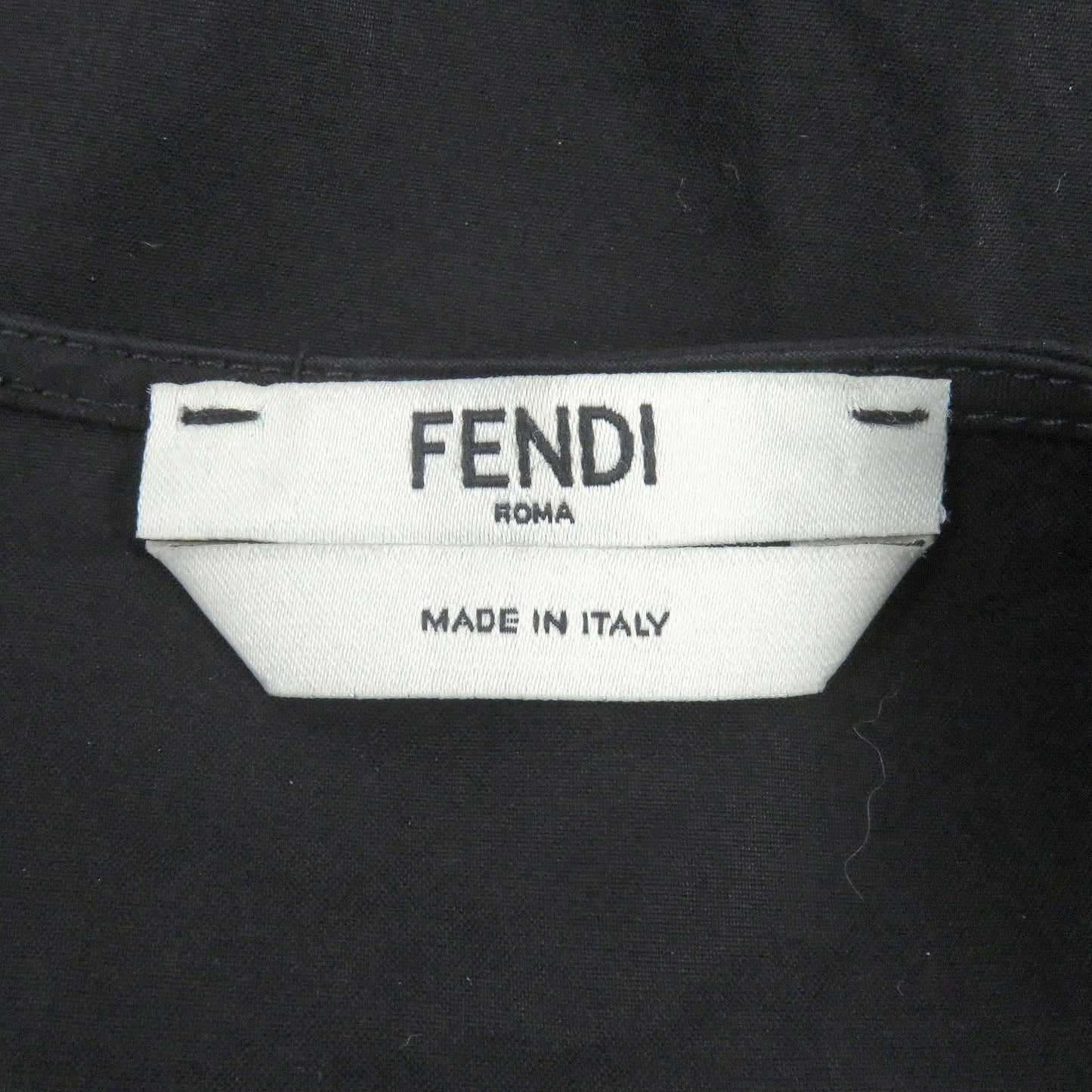 FENDI blouse FS7821 cotton black 36
