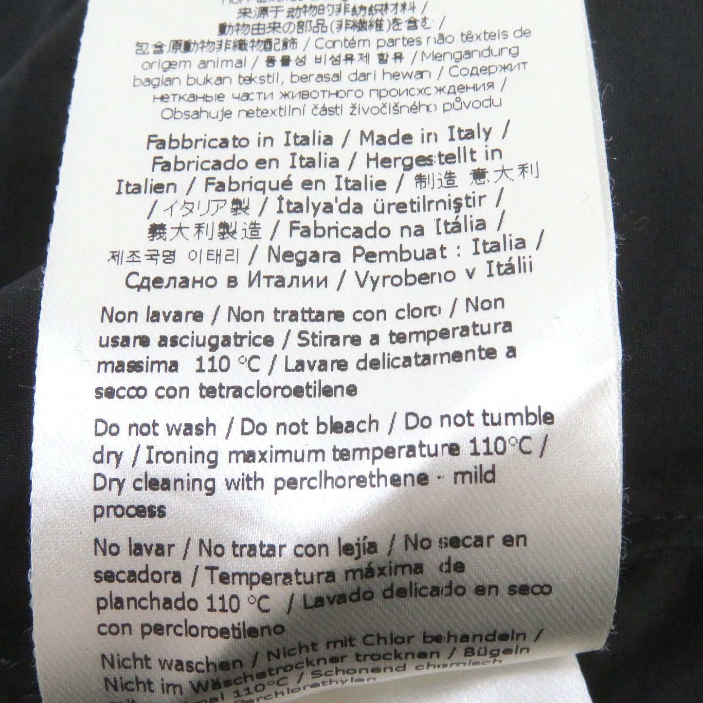 FENDI blouse FS7821 cotton black 36