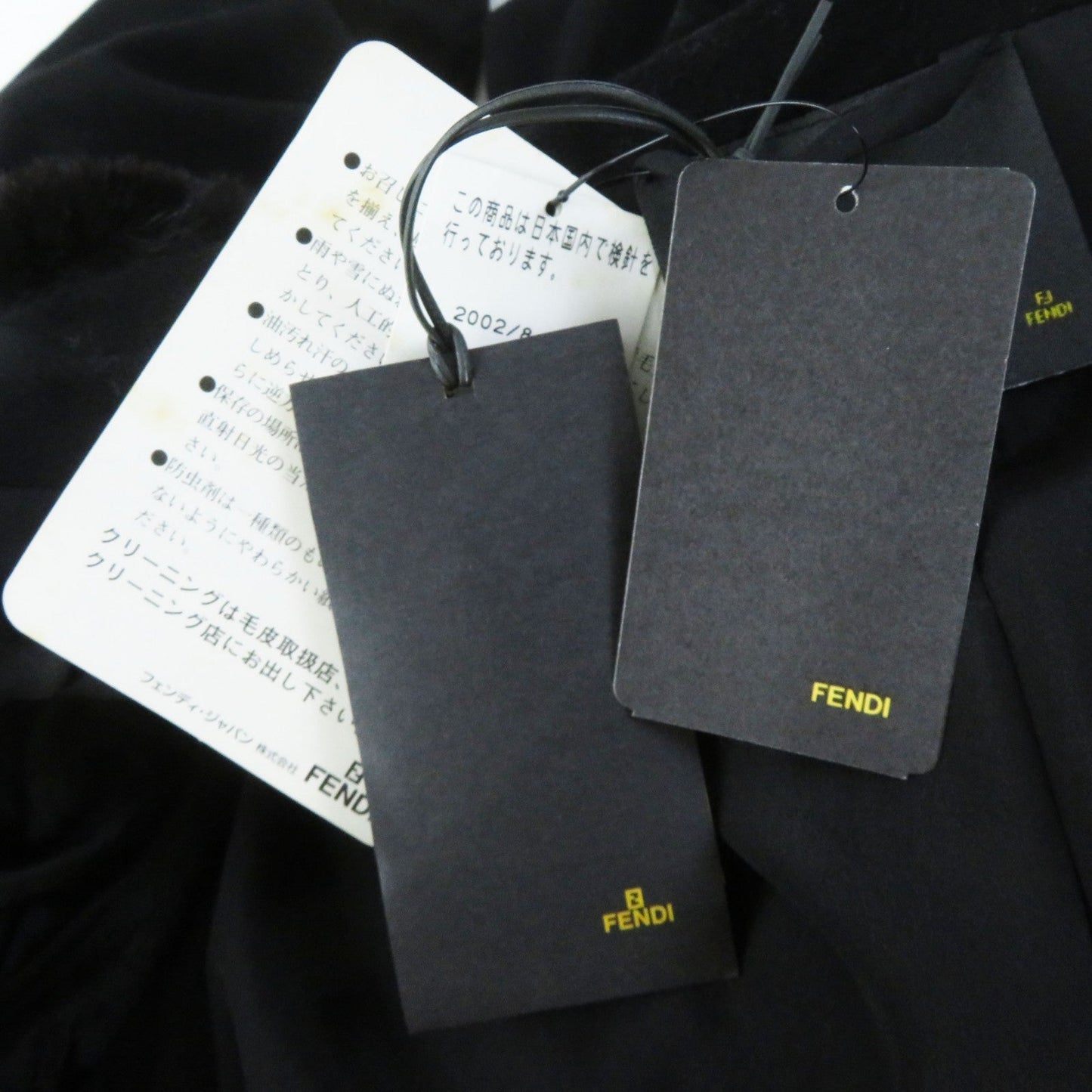 FENDI coat FF5183 wool black 42