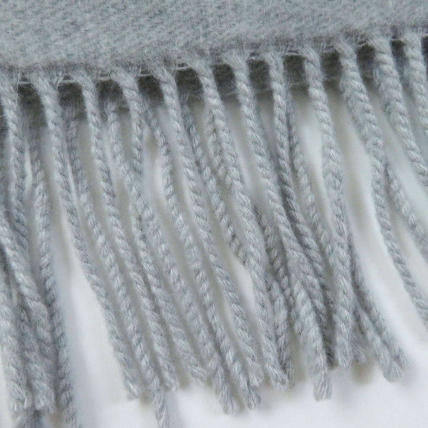 FENDI Scarf Main: 60% wool, 23% cashmere, 13% rayon, 4% metal fiber Light Gray Silver FXT485 AROQ TU Women Used