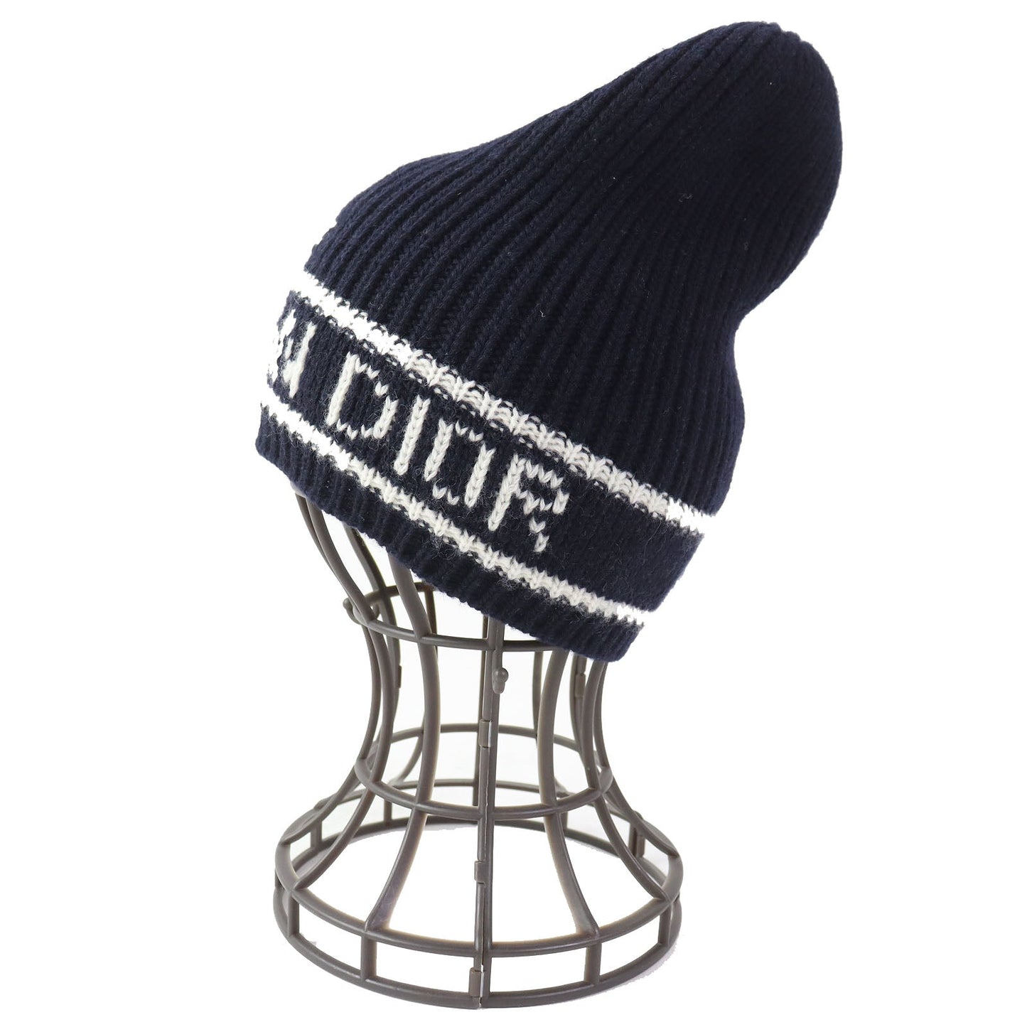Christian Dior Knit cap 31NOE714IXGH wool Navy white