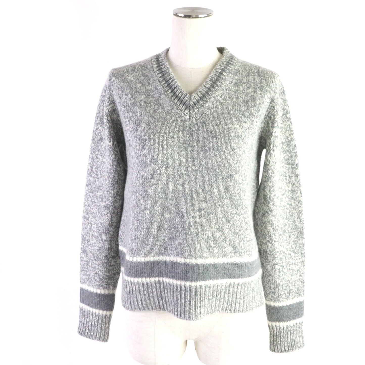 Christian Dior knit 054S01AM303 wool gray 38