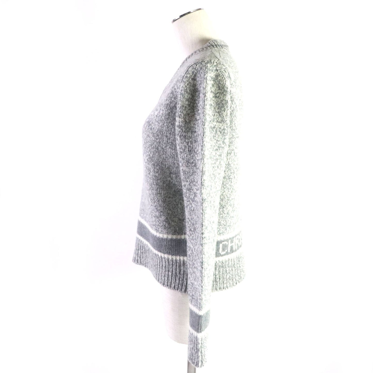 Christian Dior knit 054S01AM303 wool gray 38