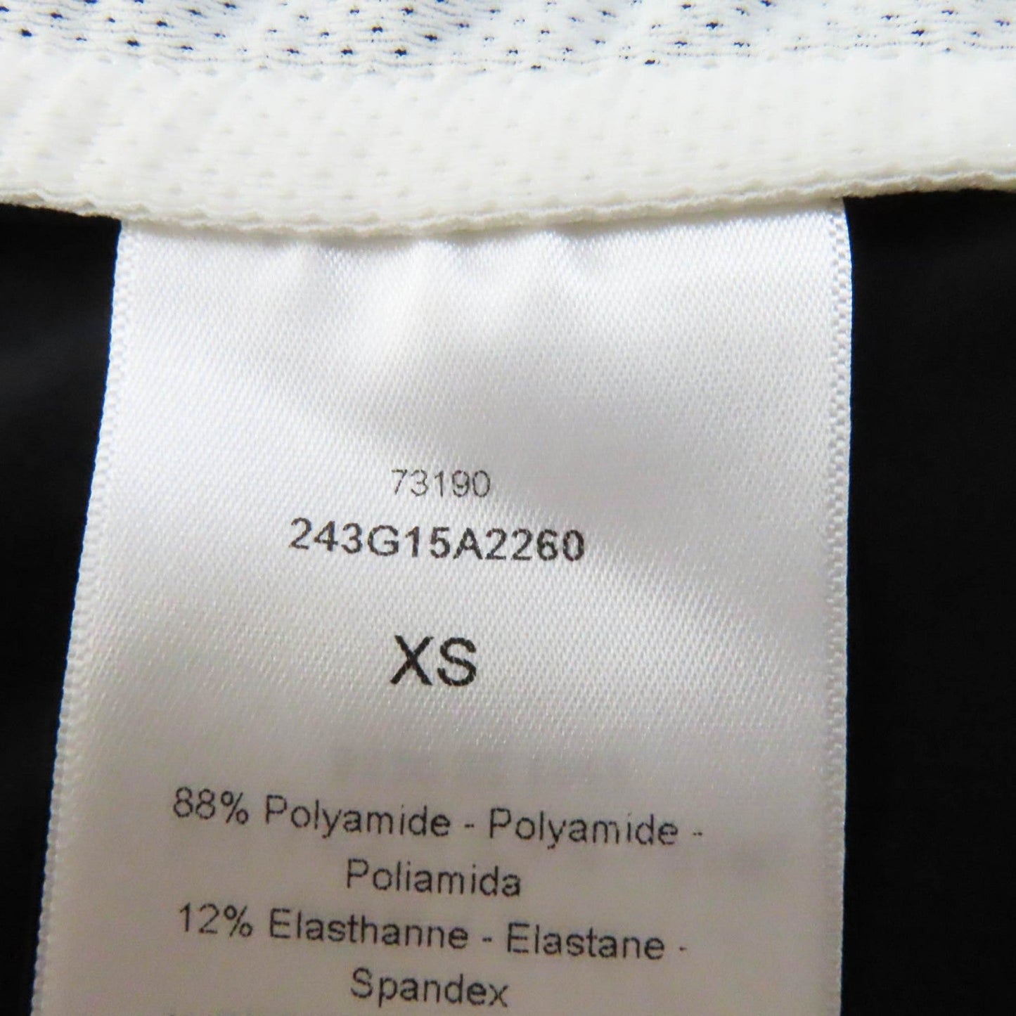 Christian Dior Hoodie 243G15A2260 Nylon Black White Sleeveless Technical Jersey Zip Hoodie DIOR VIBE XS