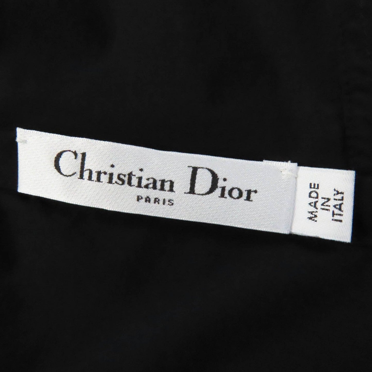 Christian Dior Hoodie 243G15A2260 Nylon Black White Sleeveless Technical Jersey Zip Hoodie DIOR VIBE XS