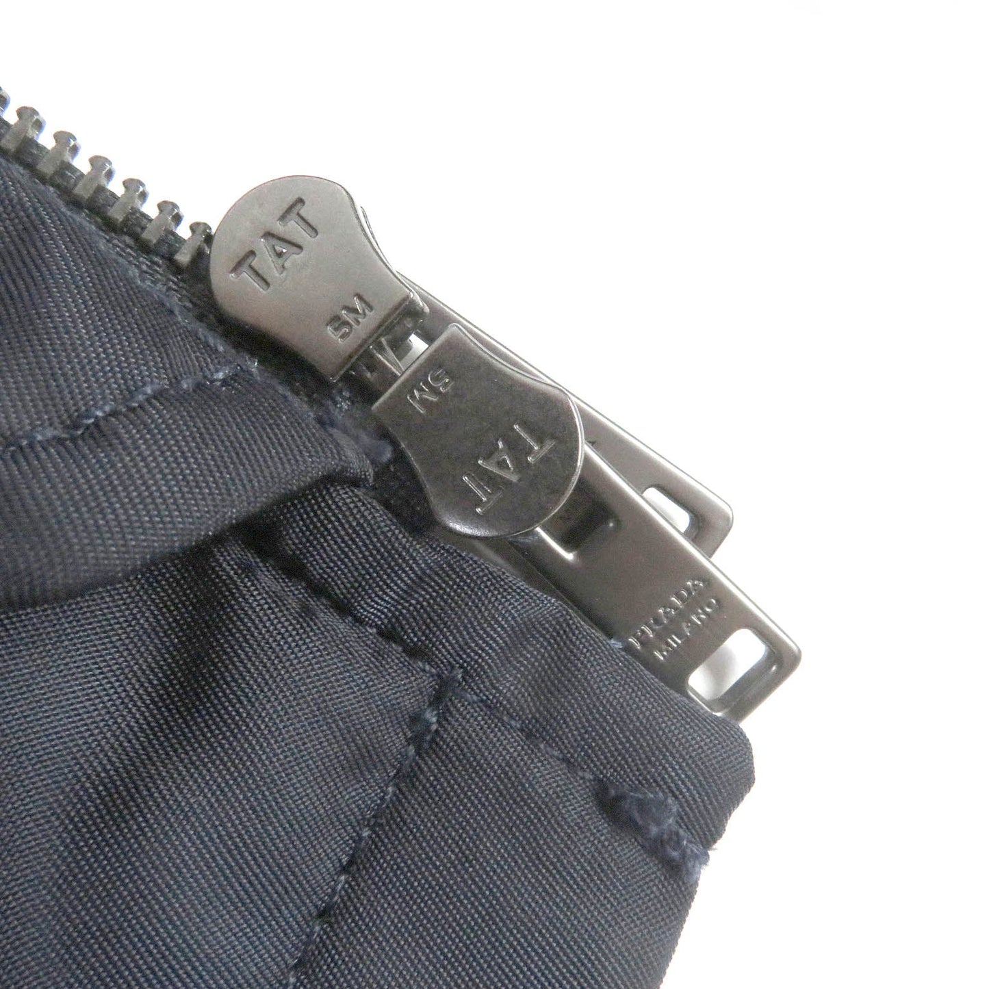 PRADA Blouson DNA404 Outer: 100% polyamide (nylon), Lining: 100% rayon Navy mens 46 Used