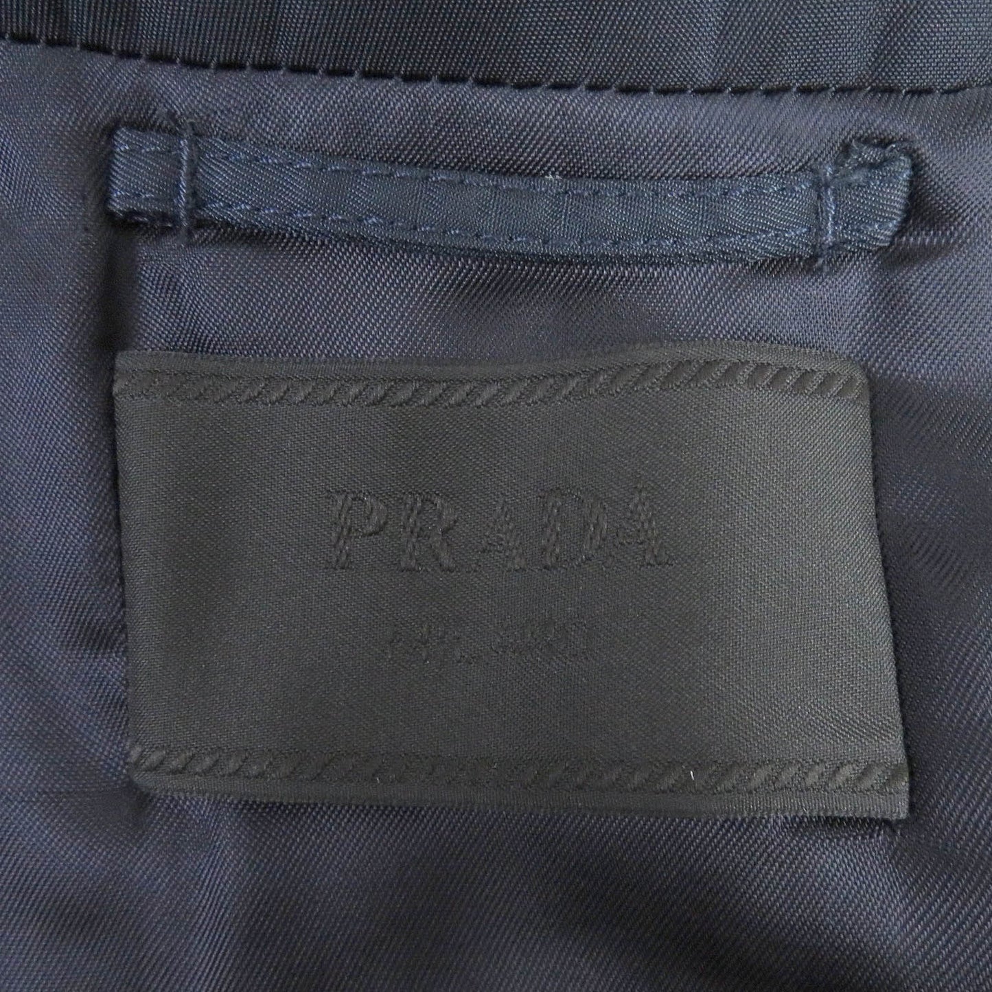 PRADA Blouson DNA404 Outer: 100% polyamide (nylon), Lining: 100% rayon Navy mens 46 Used