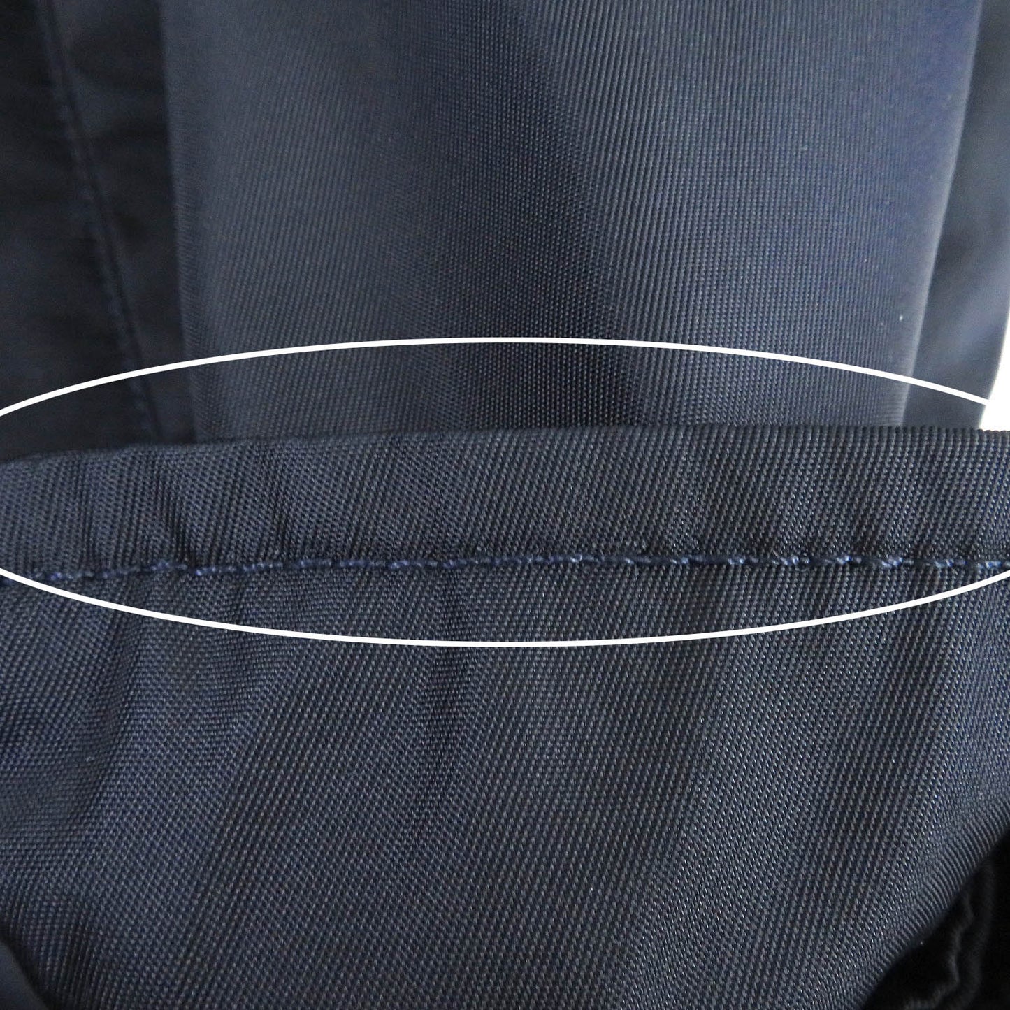 PRADA Blouson DNA404 Outer: 100% polyamide (nylon), Lining: 100% rayon Navy mens 46 Used