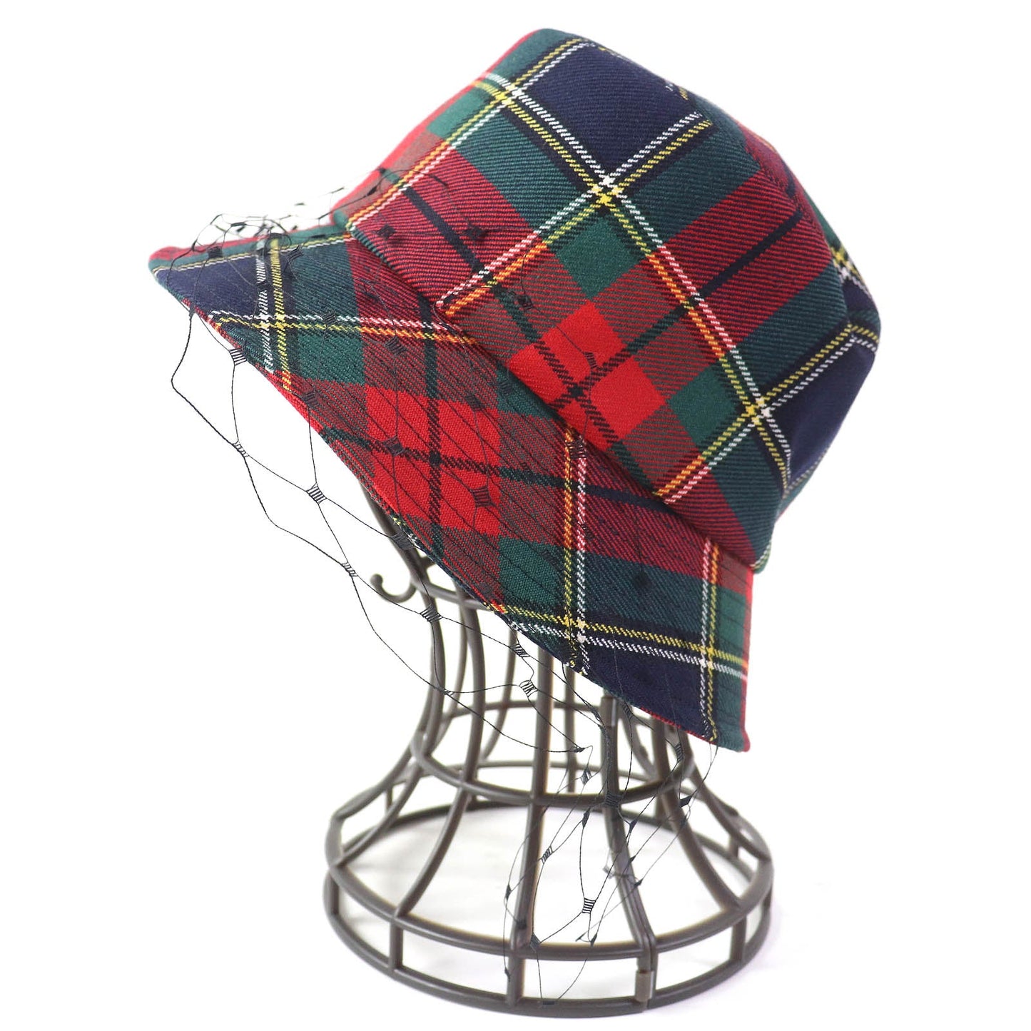 Christian Dior hat 95TDD923G107 wool Red navy green 58