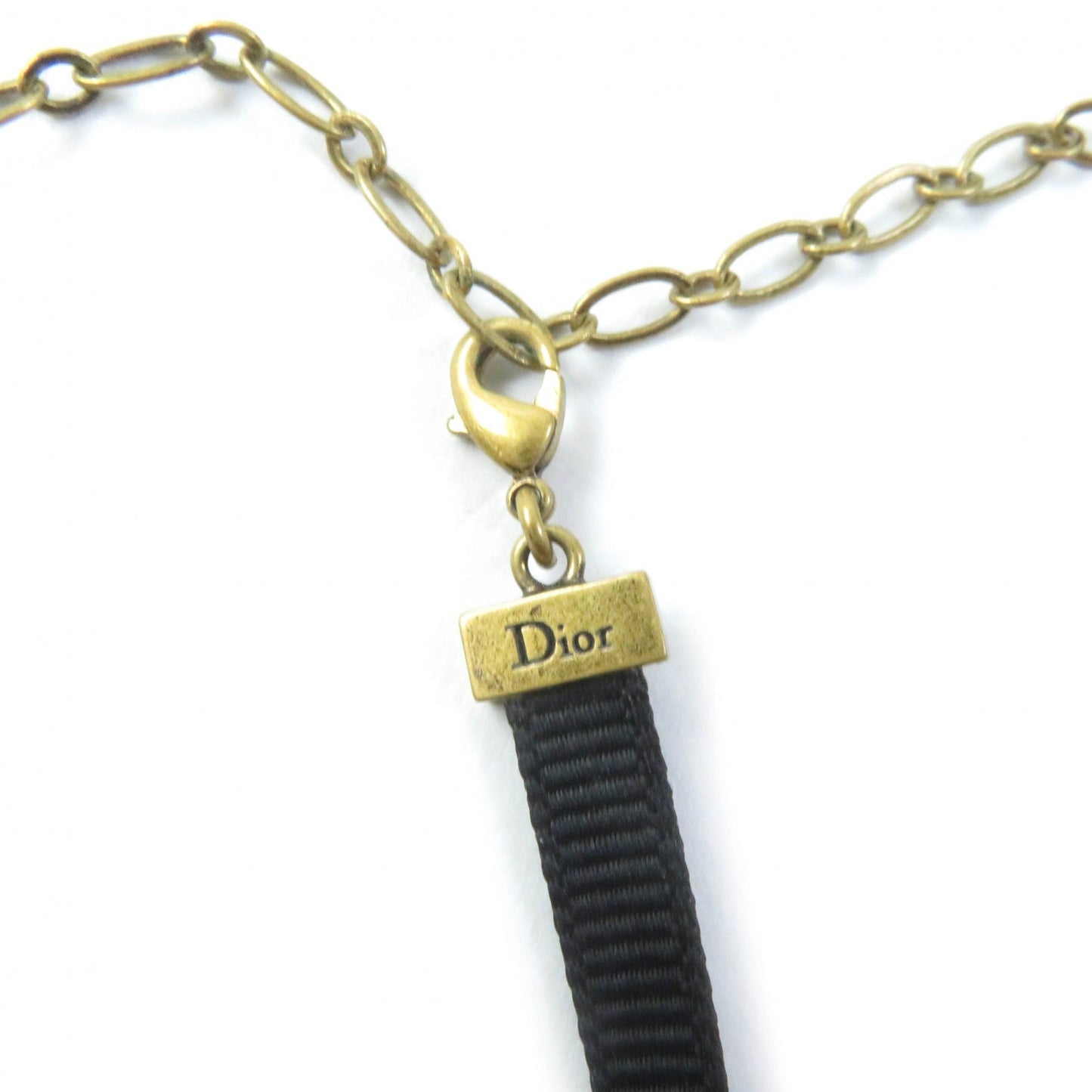 Christian Dior choker ー Black bronze