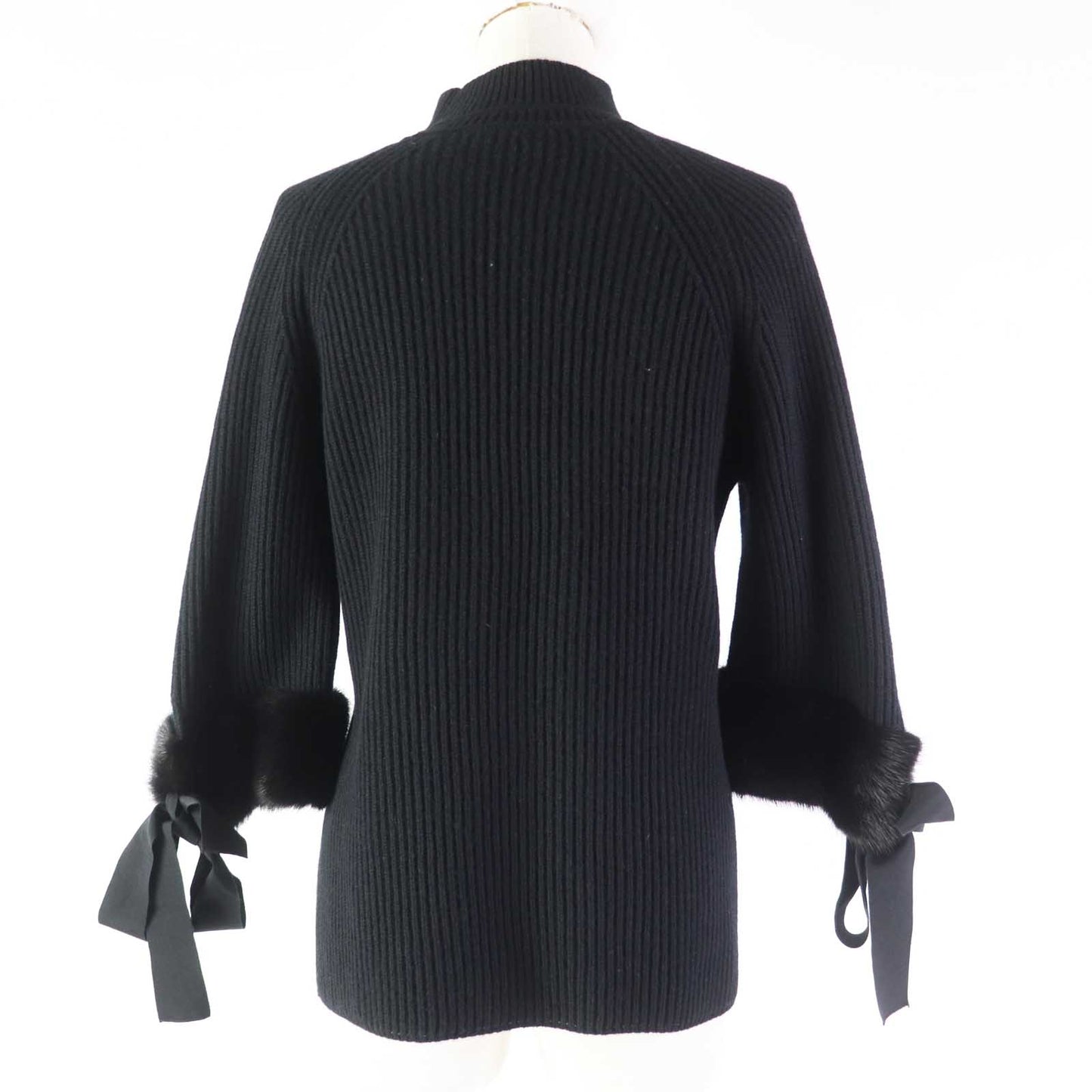 FENDI knit FZY545 cashmere black 36