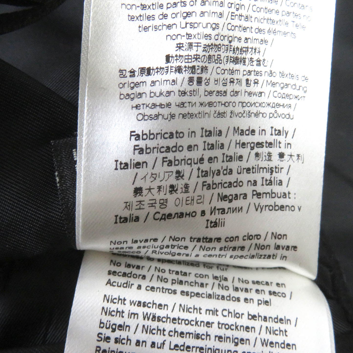 FENDI Chester coat FF01073YN wool black 52