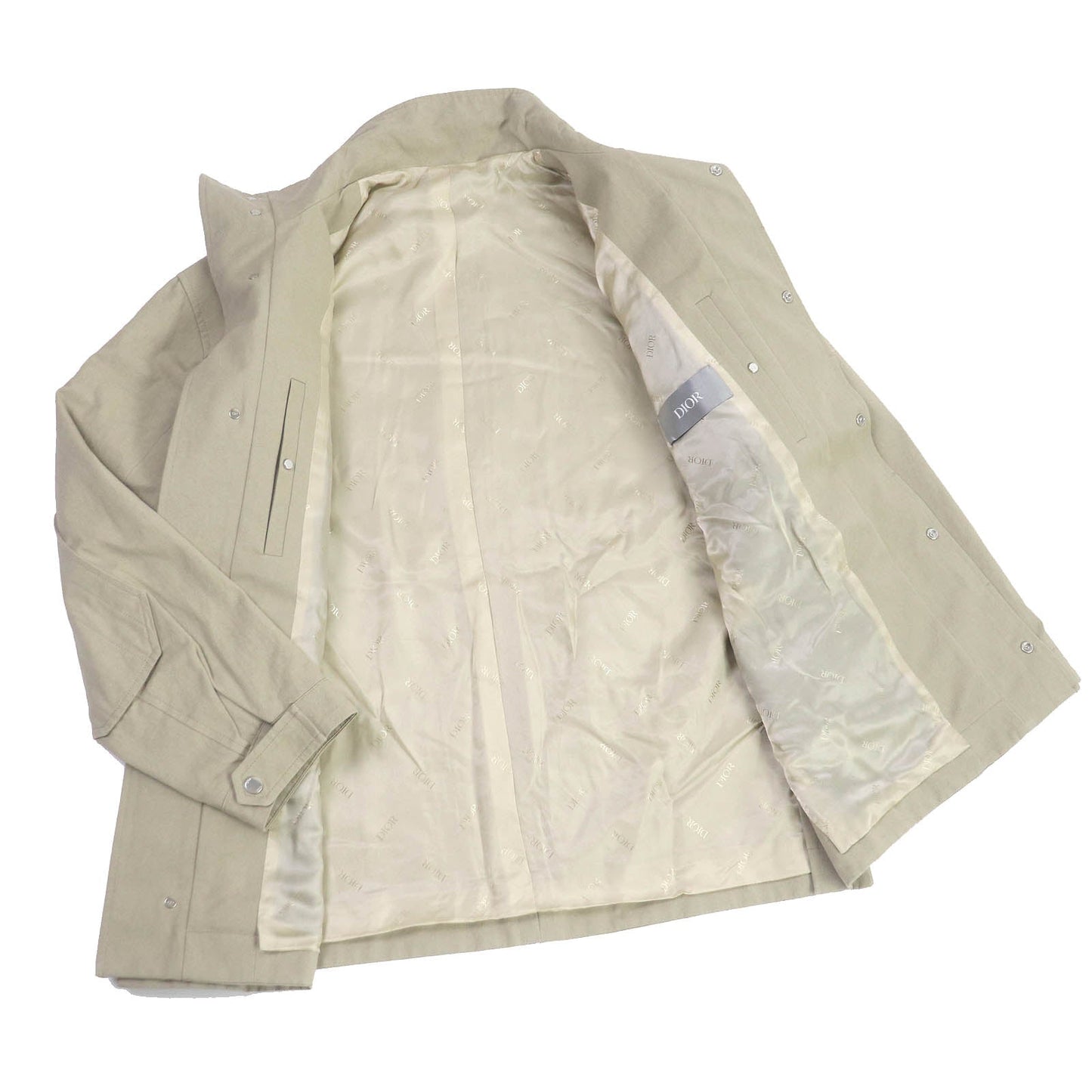 Christian Dior Blouson 313C402A5673 Outer: 100% cotton, Lining: 100% cupra, Part: 100% polyester khaki mens 48 Used