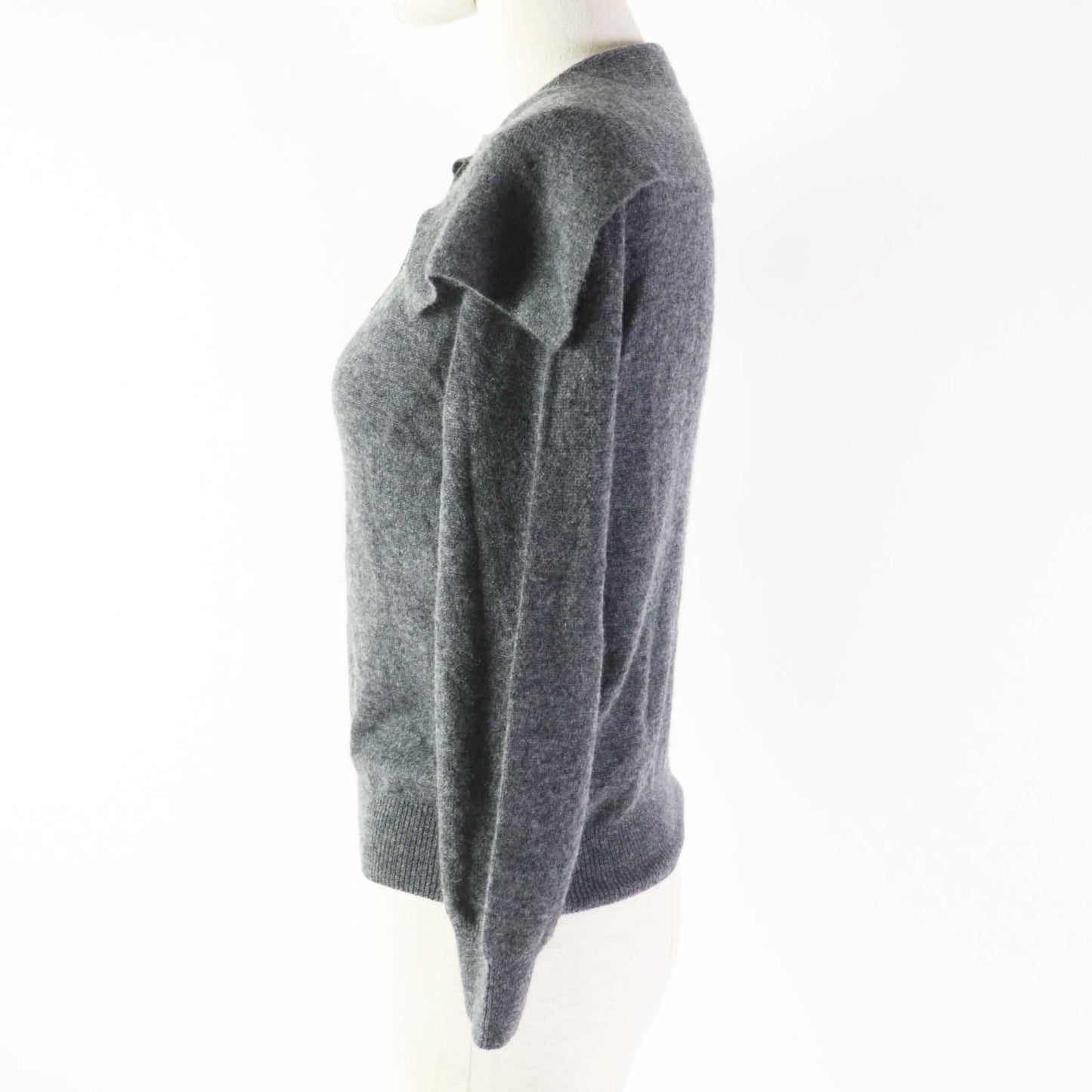 Christian Dior knit 354S48AM053 cashmere Charcoal gray 42