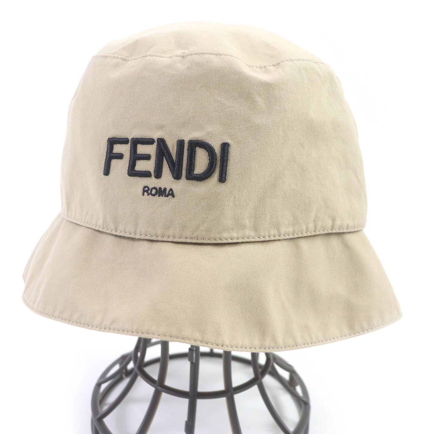 FENDI hat FXQ790 cotton beige