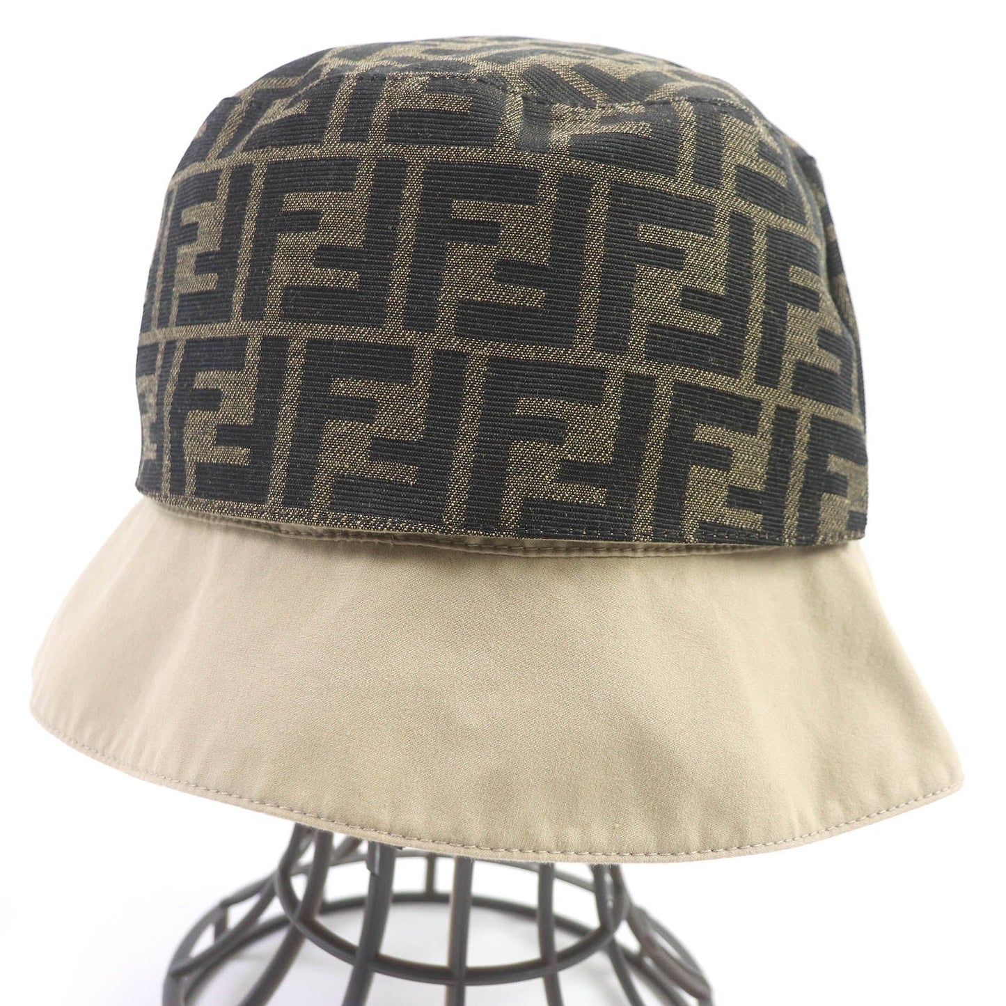 FENDI hat FXQ790 cotton beige