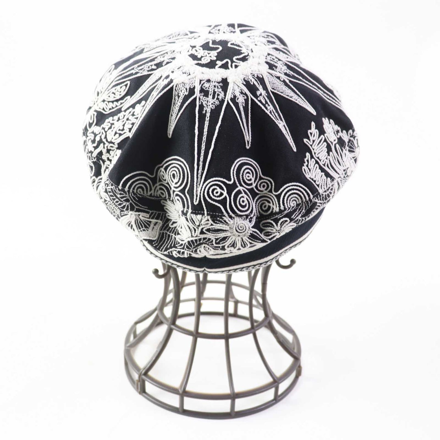 Christian Dior Casquette 31REV920X131 cotton Black White 58