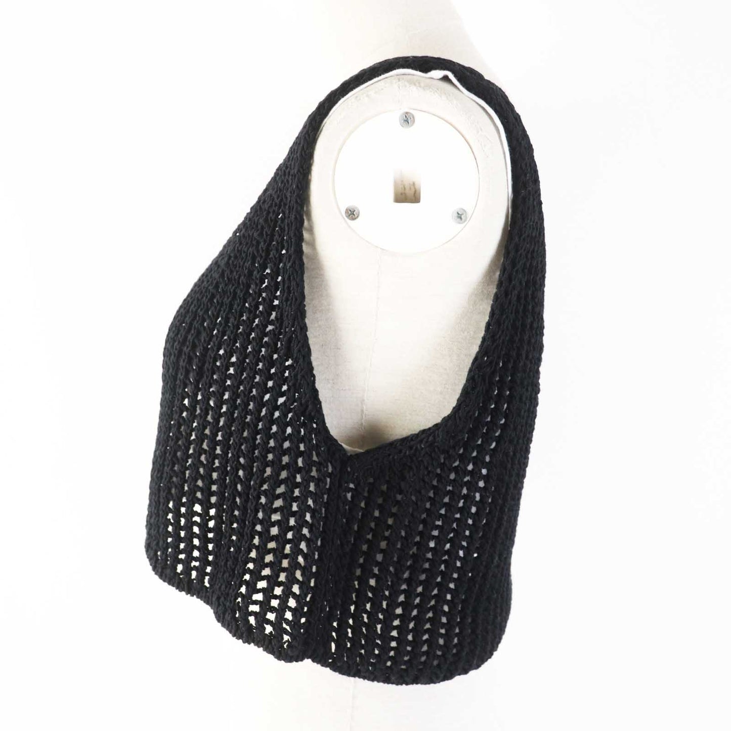 PRADA Tank top P29980 cotton Black White 36