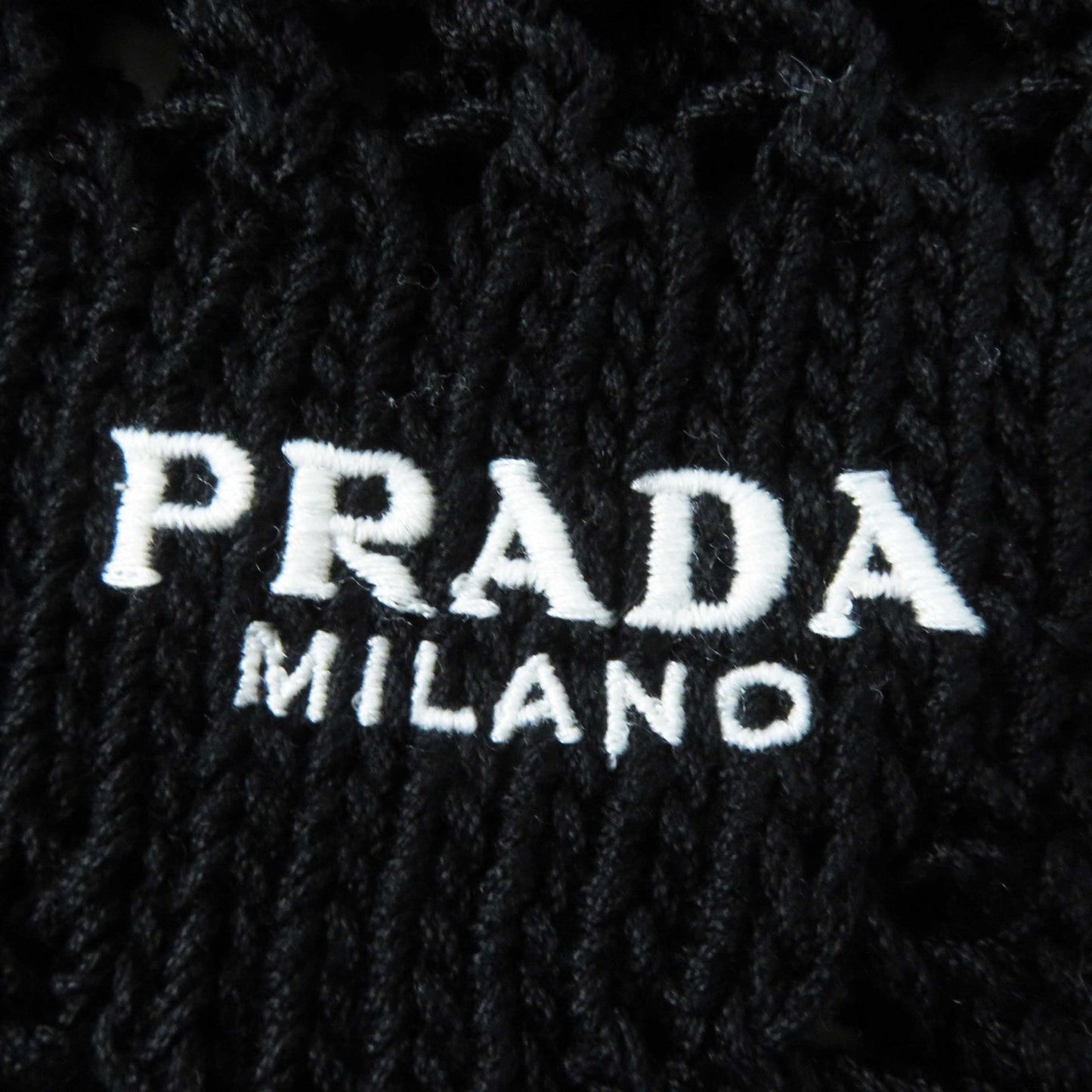 PRADA Tank top P29980 cotton Black White 36