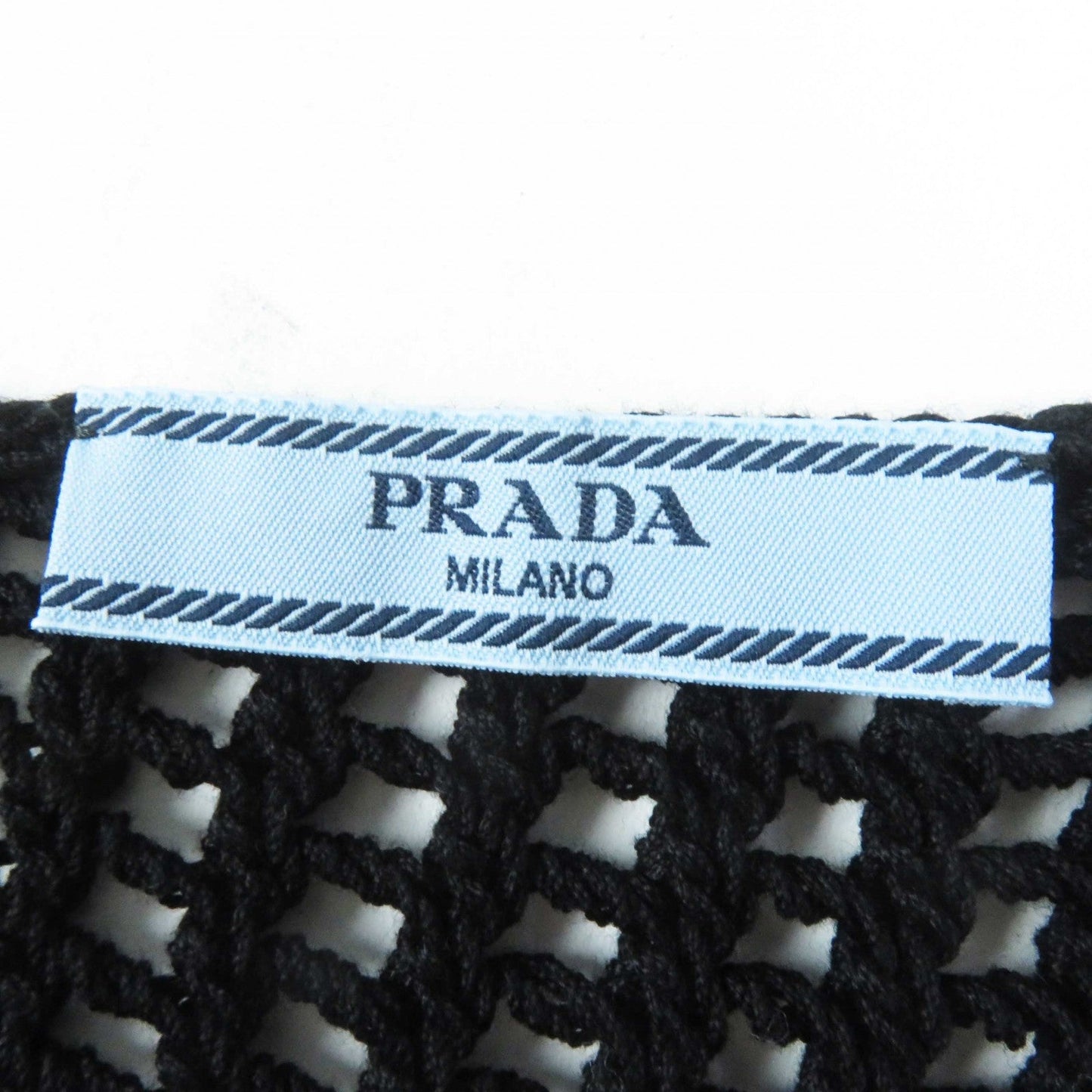 PRADA Tank top P29980 cotton Black White 36