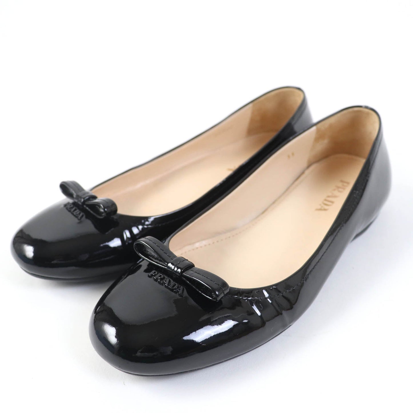 PRADA pumps leather black 35