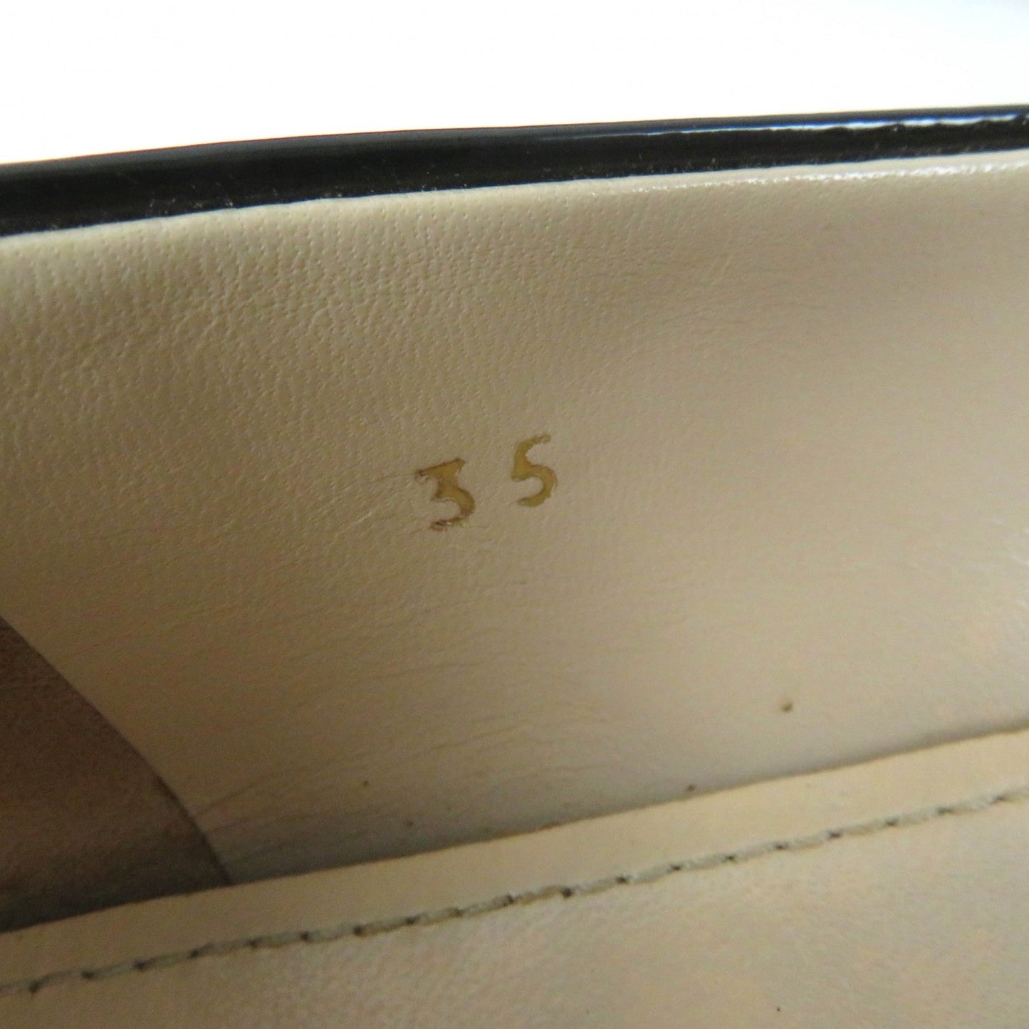 PRADA pumps leather black 35