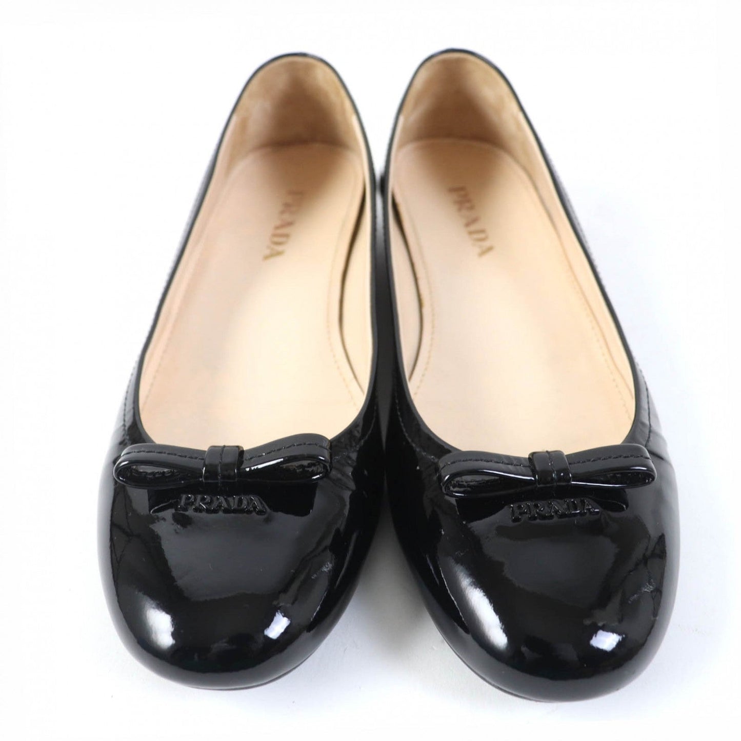 PRADA pumps leather black 35