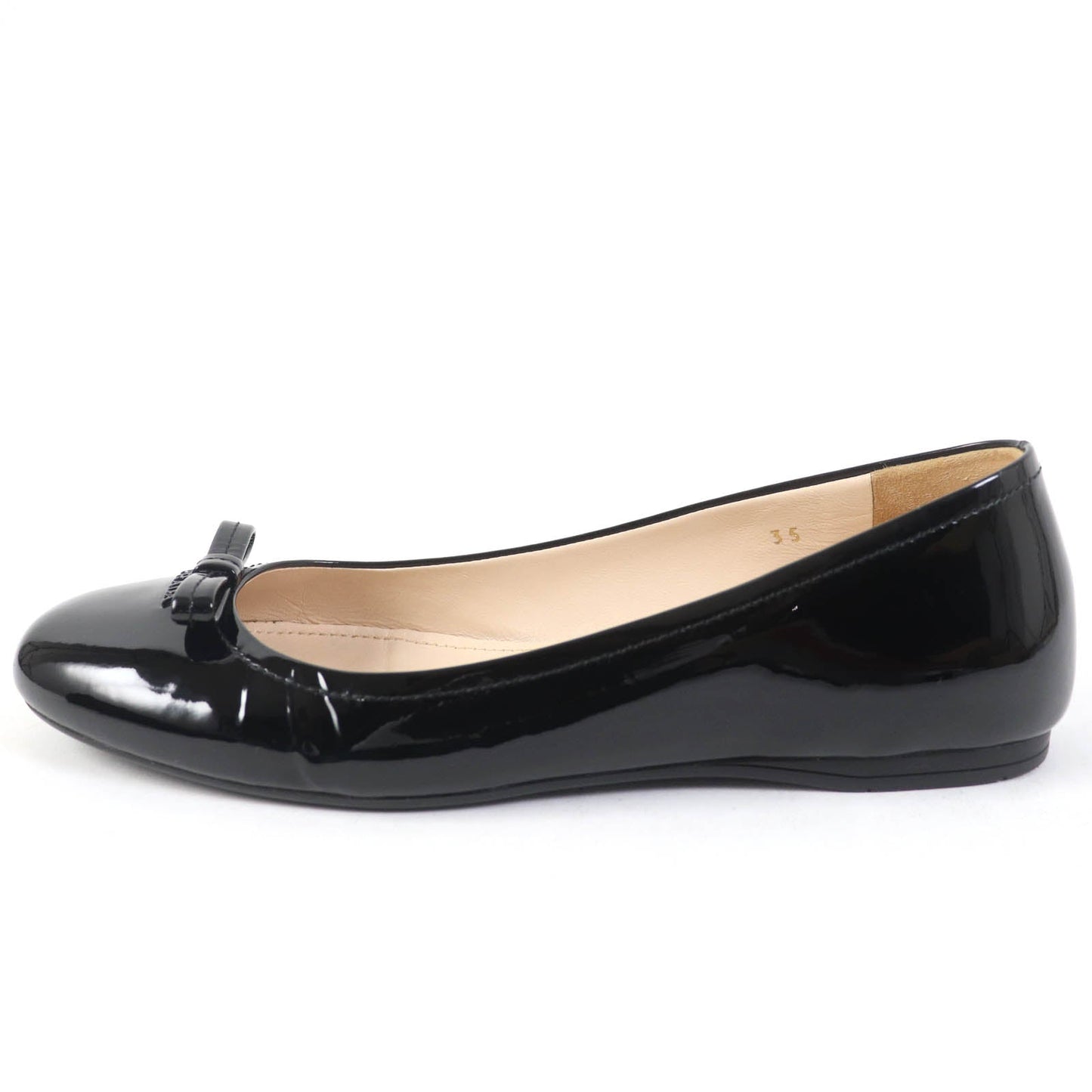 PRADA pumps leather black 35