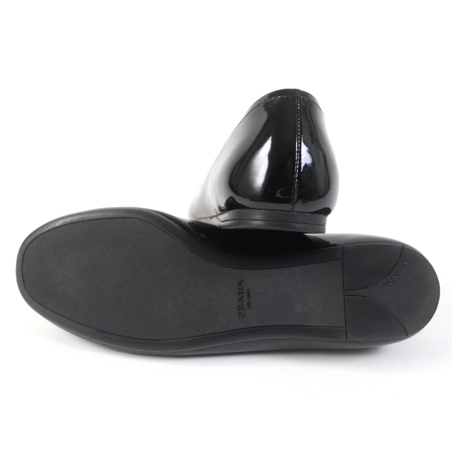 PRADA pumps leather black 35
