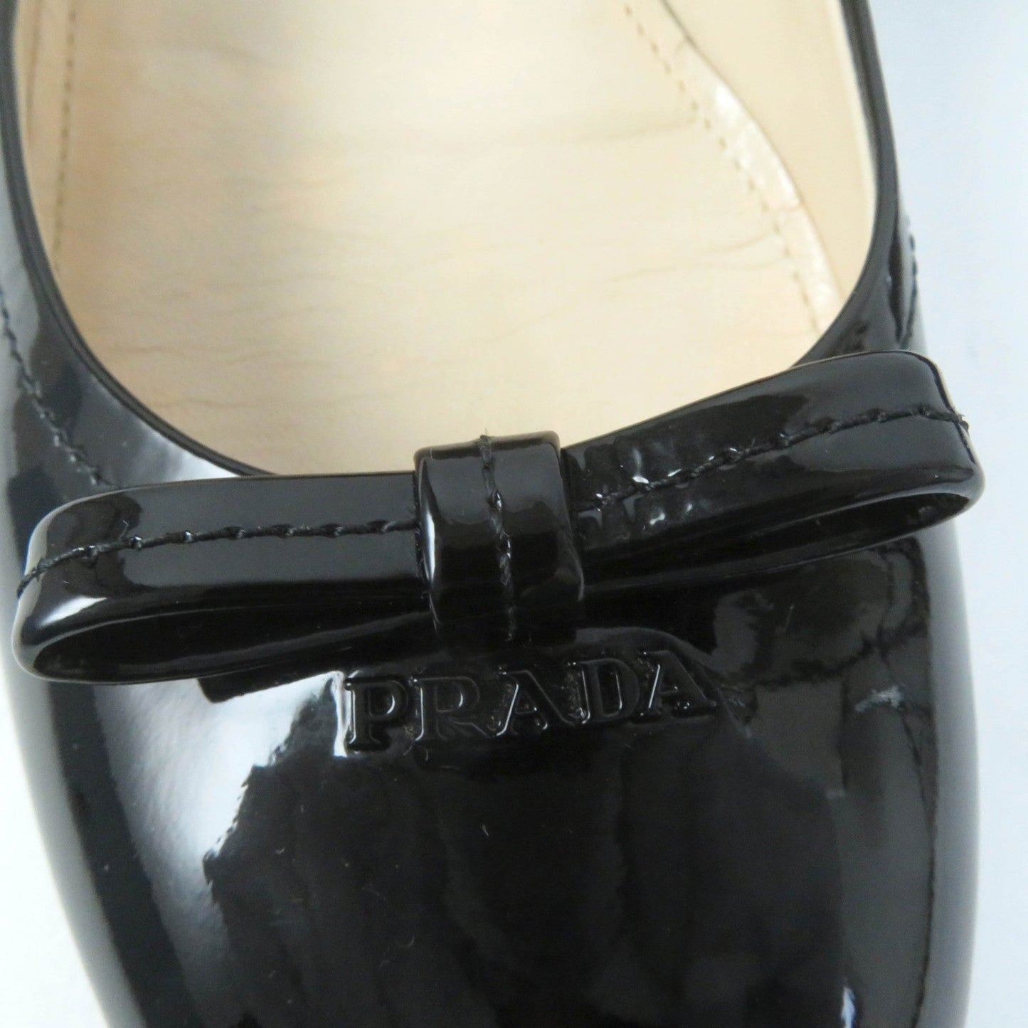 PRADA pumps leather black 35
