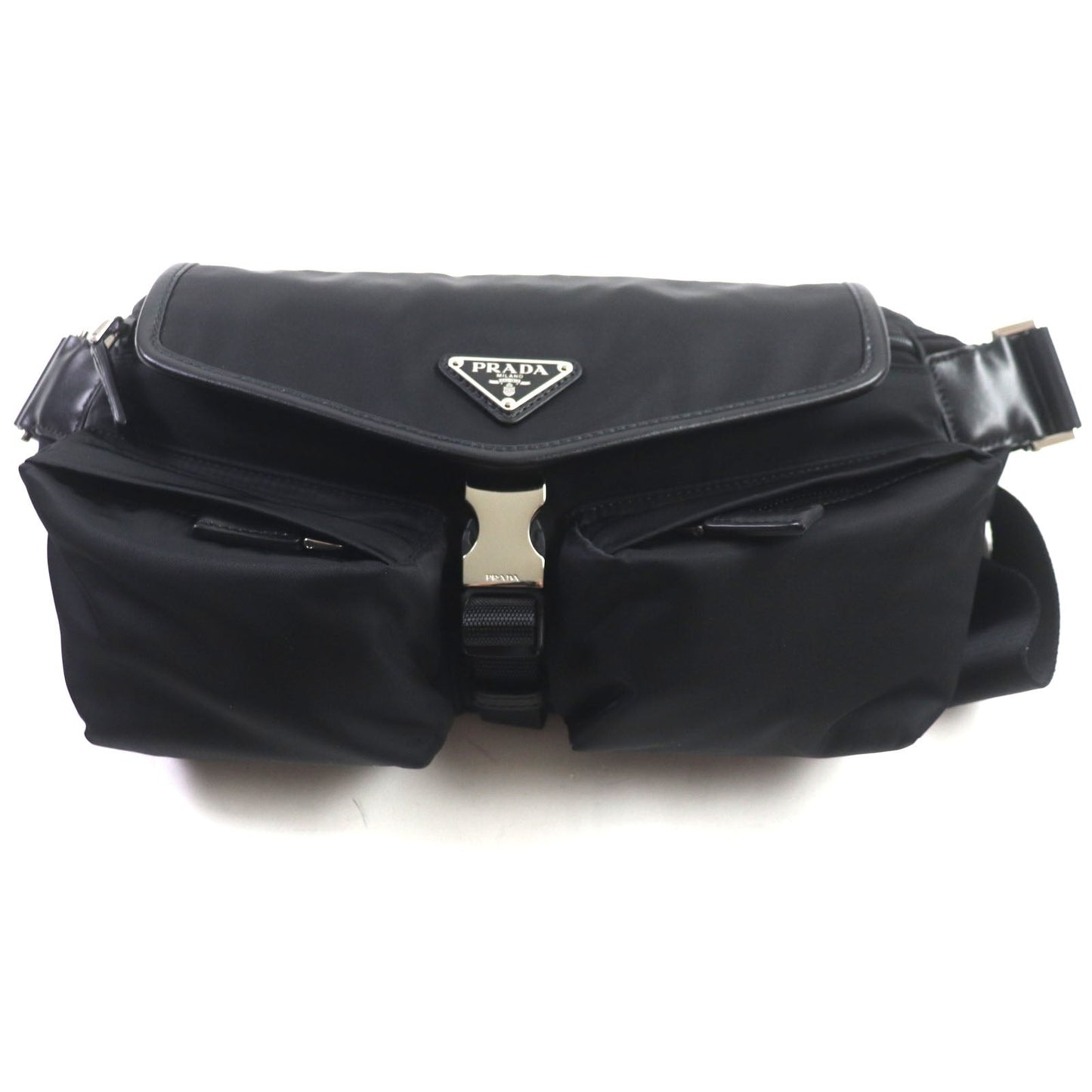 PRADA Sling bag 2VH174 Nylon black