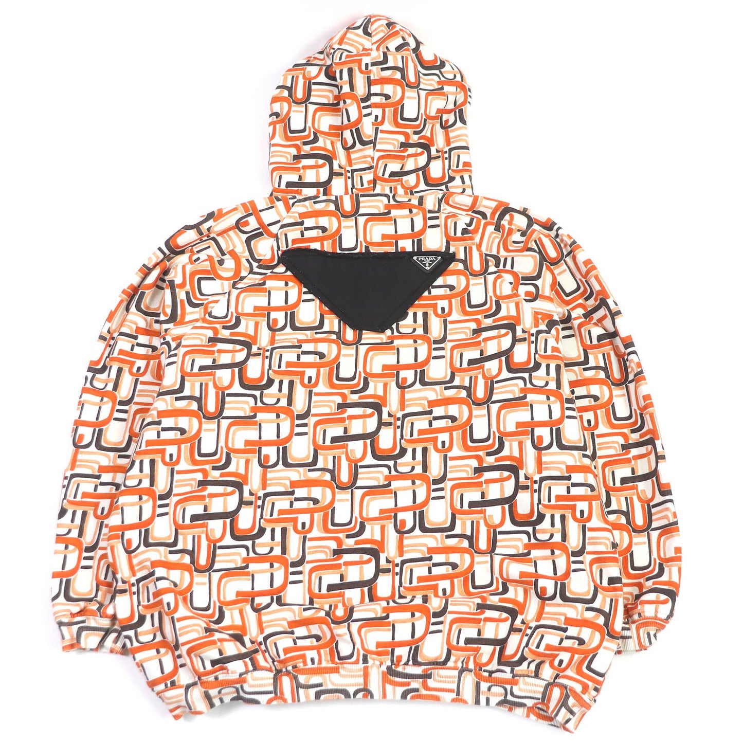 PRADA Hoodie 134628 cotton Orange M