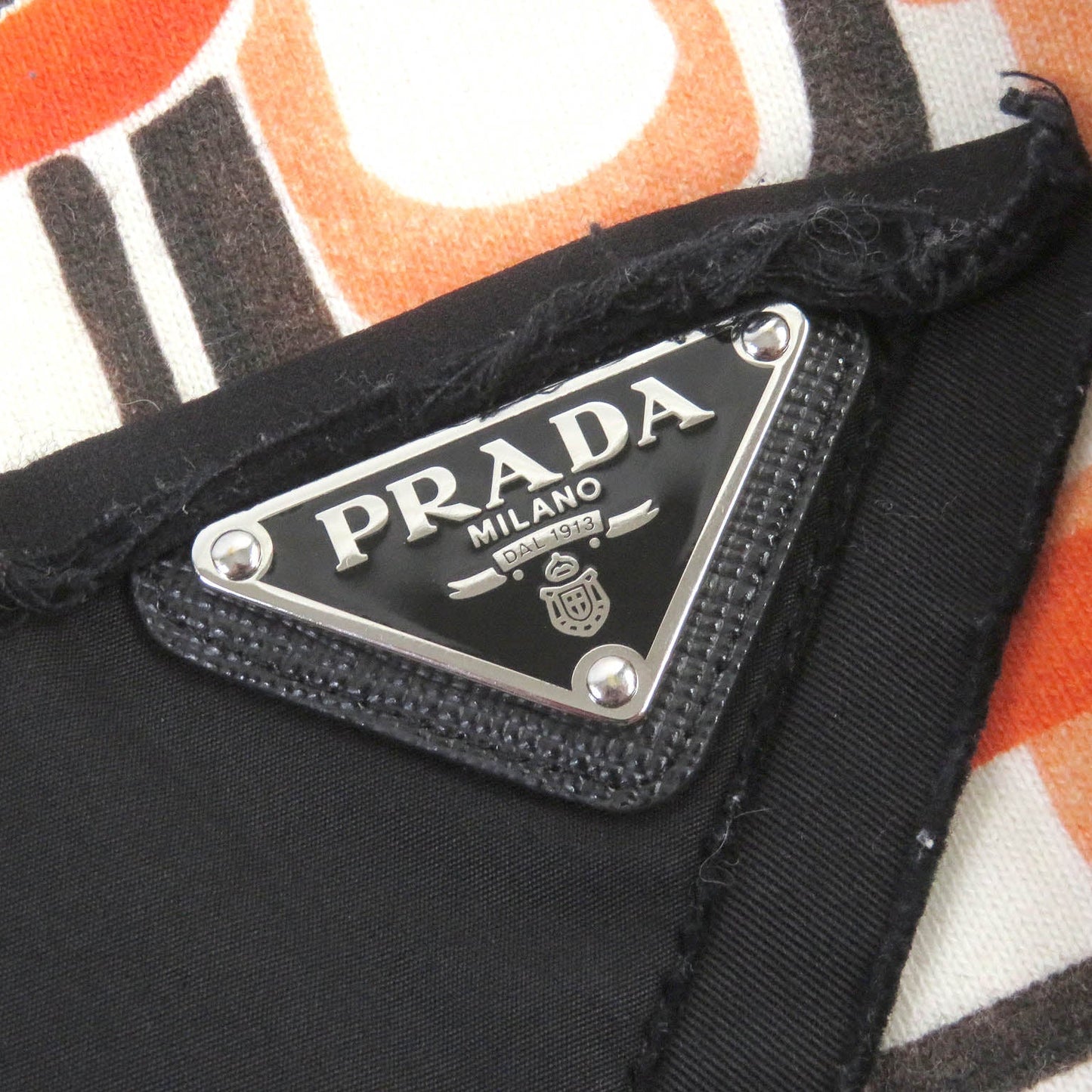 PRADA Hoodie 134628 cotton Orange M