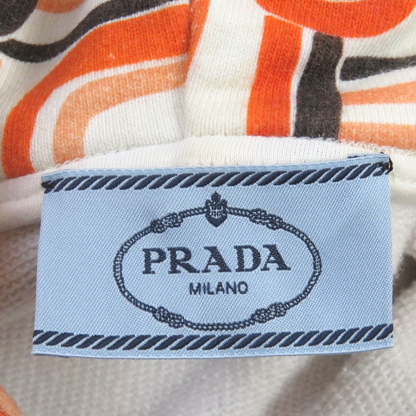 PRADA Hoodie 134628 cotton Orange M