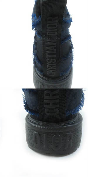 Christian Dior short boots KCI593CNFS56B Main: , Navy NOMAD-D 35