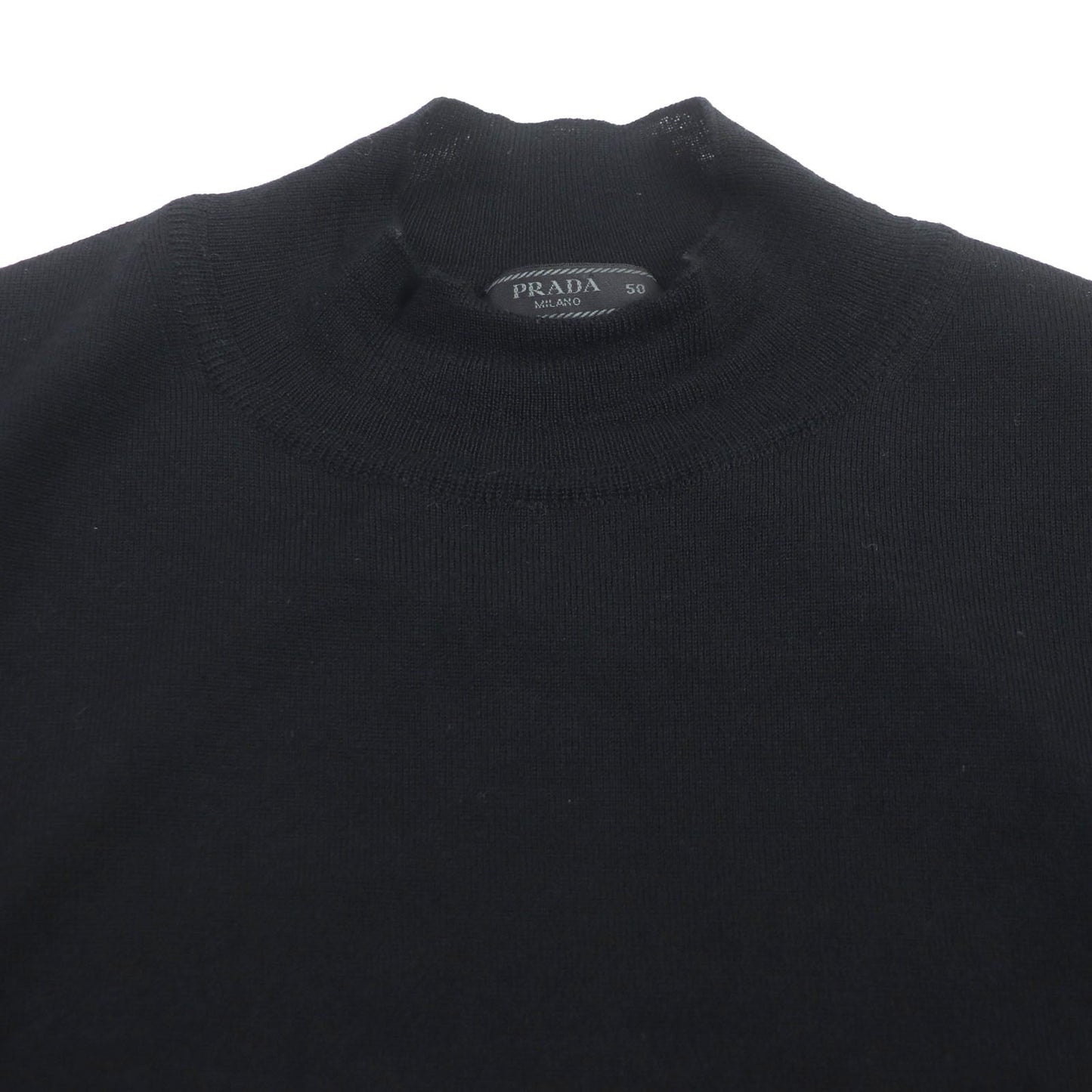 PRADA sweater DNA796 wool black 50