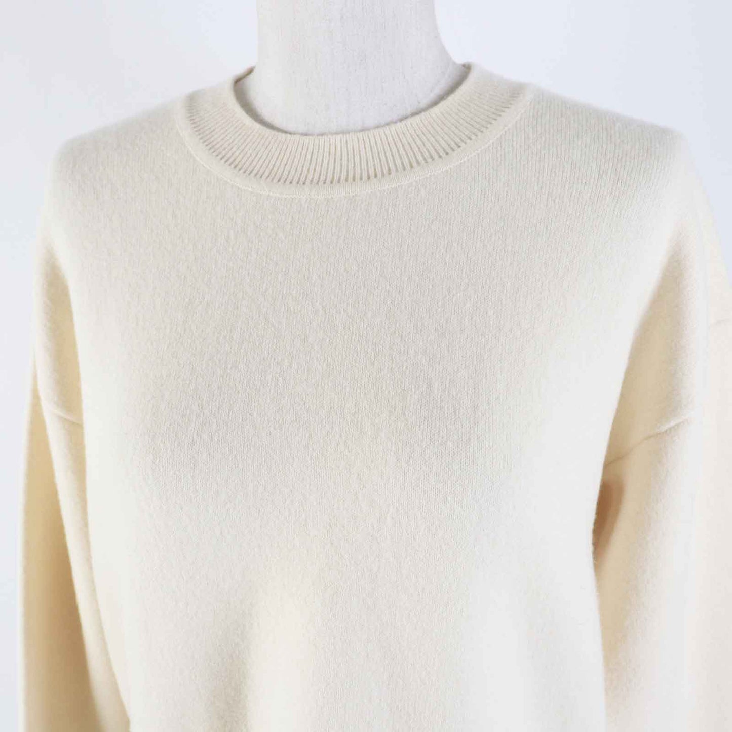 Christian Dior knit 014S55AM042 cashmere Ivory black 38