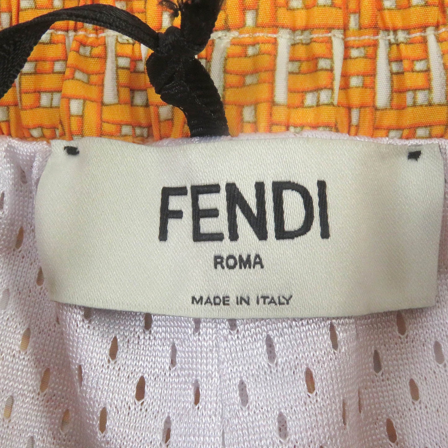 FENDI Shorts FAB230 polyester Orange S