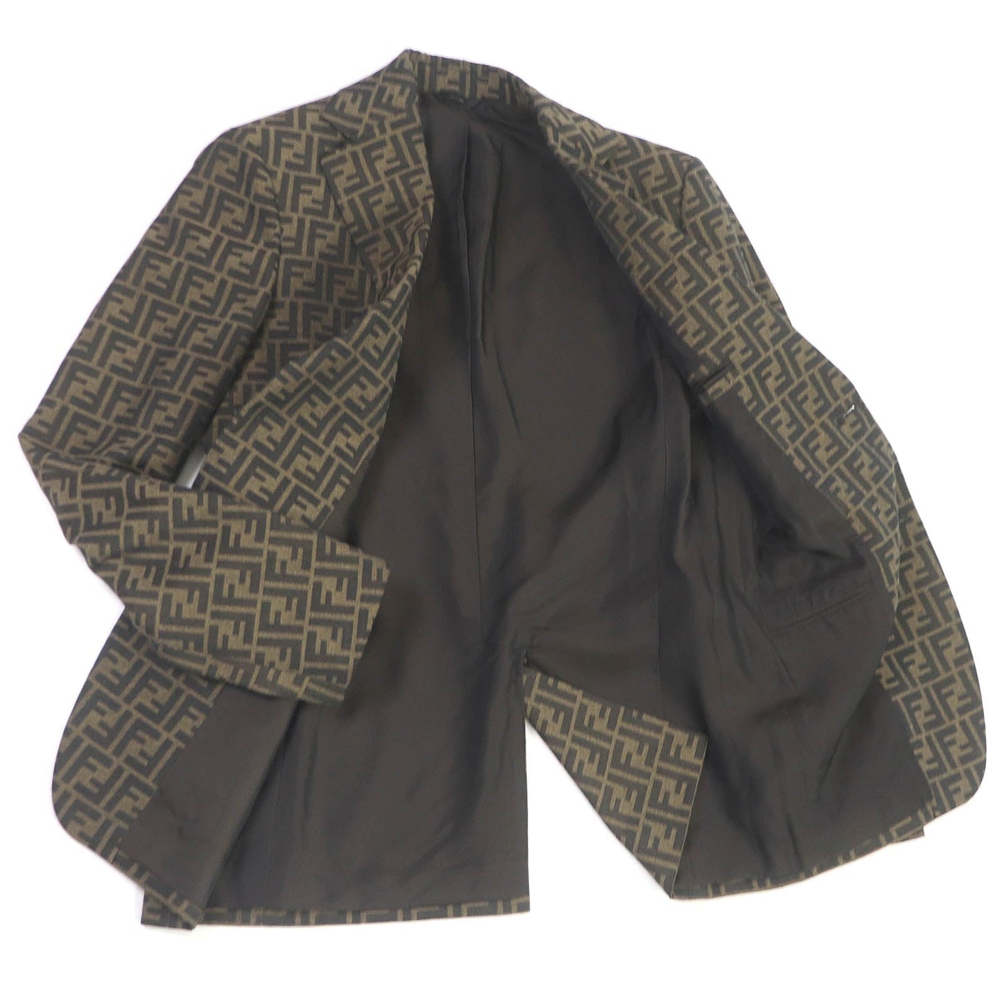FENDI suit FJ0498/FB0767 polyester Brown 44