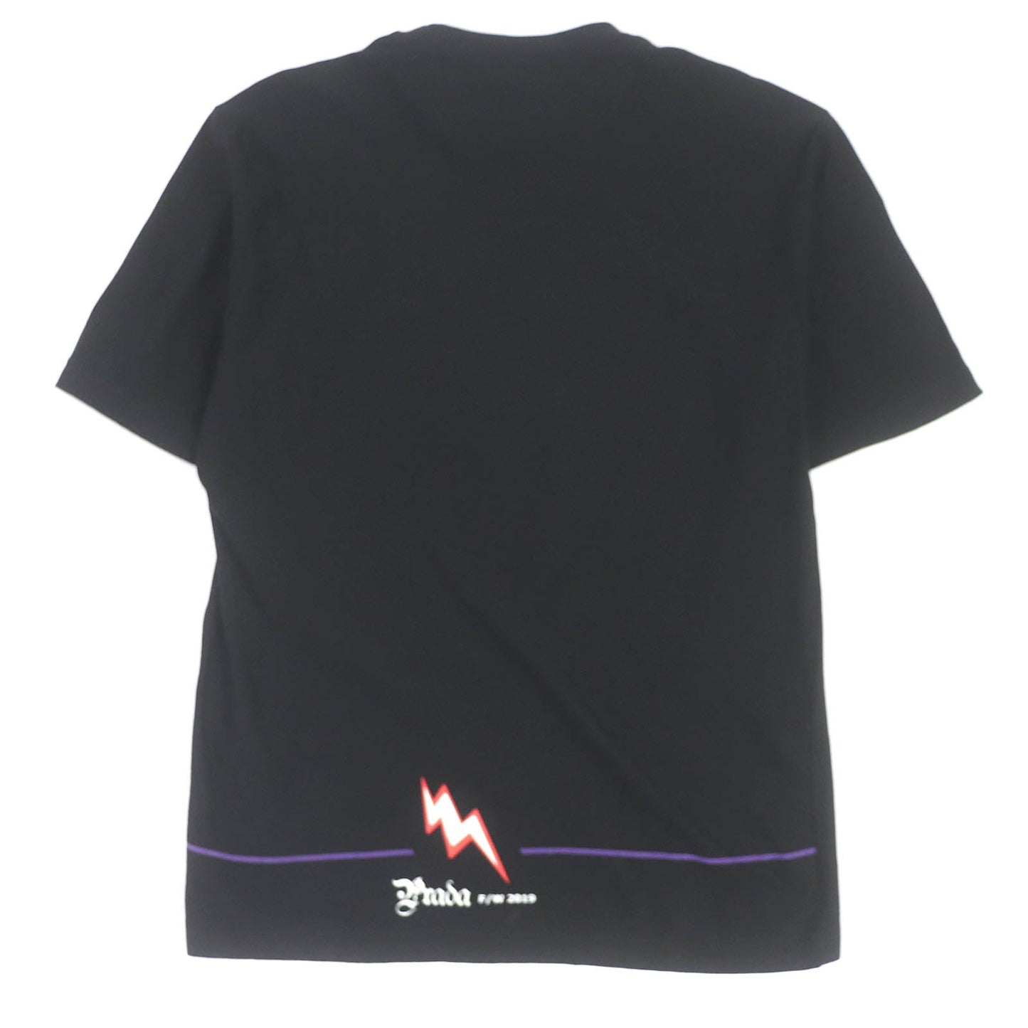 PRADA Short sleeve T-shirt UJN317 cotton black S
