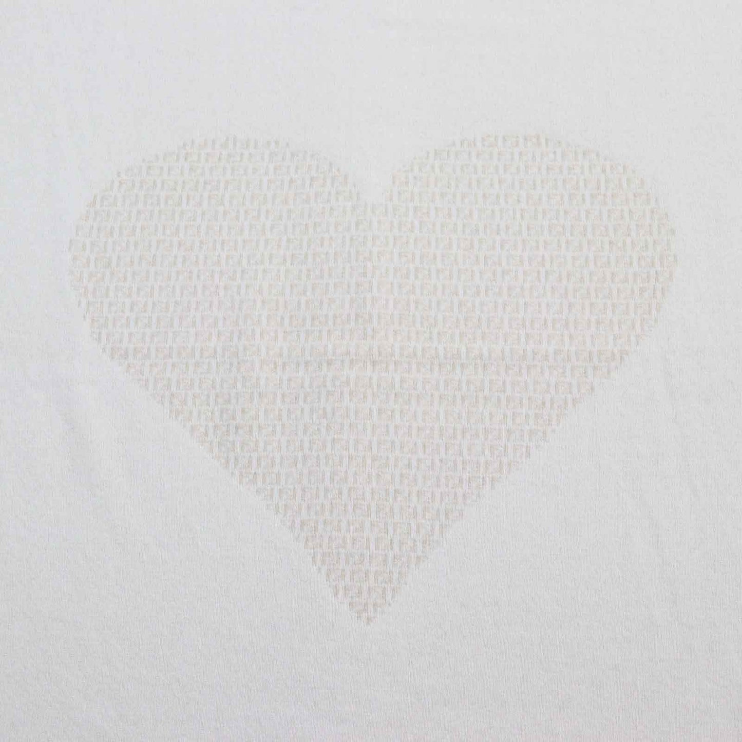 FENDI Scarf wool Ivory beige