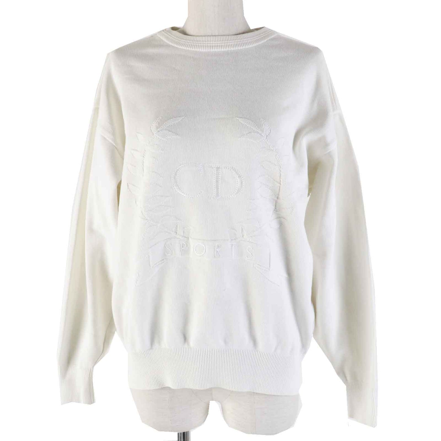 Christian Dior sweat 3U2L350 cotton white L