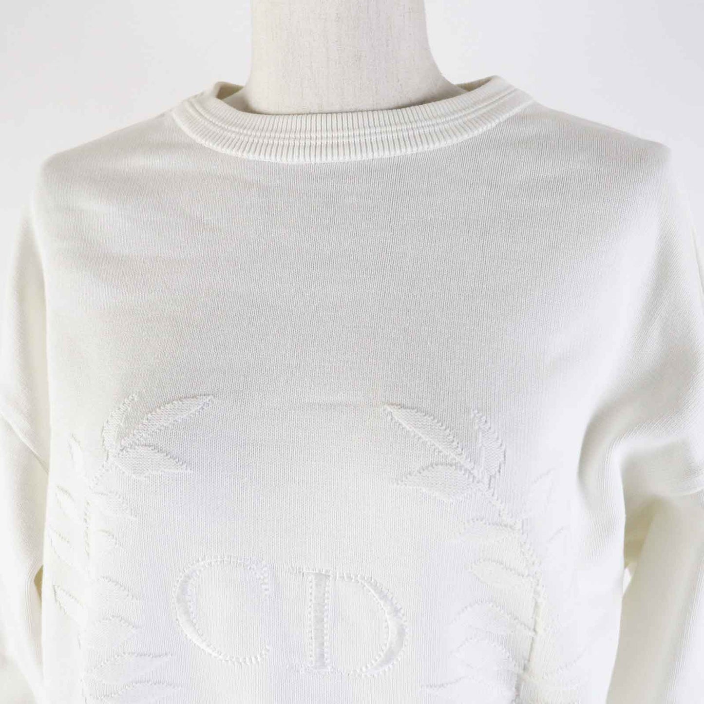 Christian Dior sweat 3U2L350 cotton white L