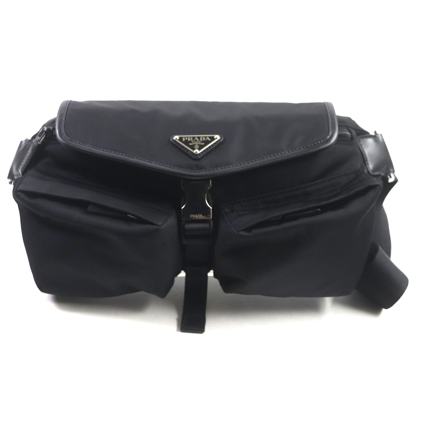 PRADA Shoulder Bag 2VH174 Nylon black