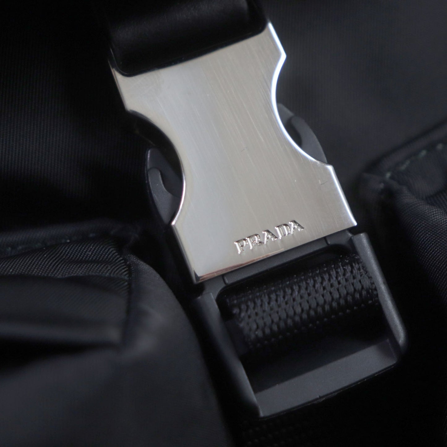 PRADA Shoulder Bag 2VH174 Nylon black