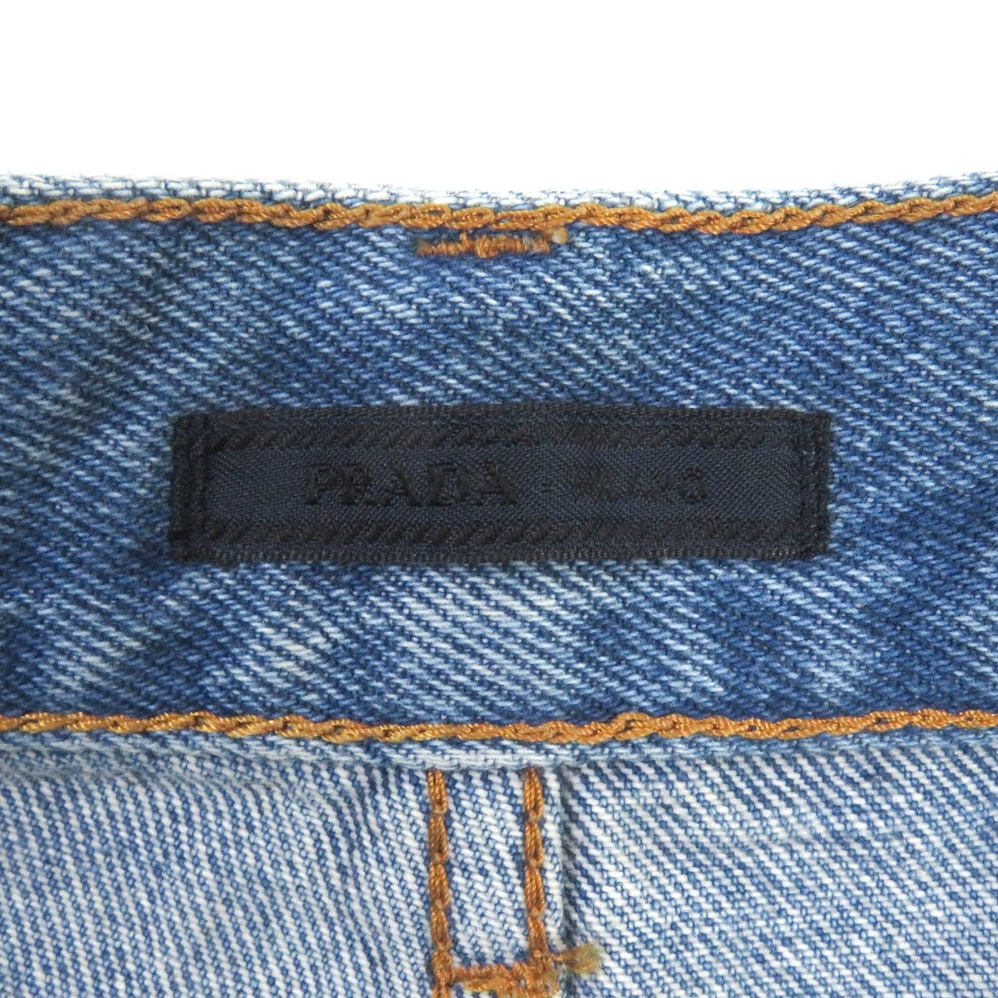 PRADA Shorts GEP350 cotton Indigo blue 33