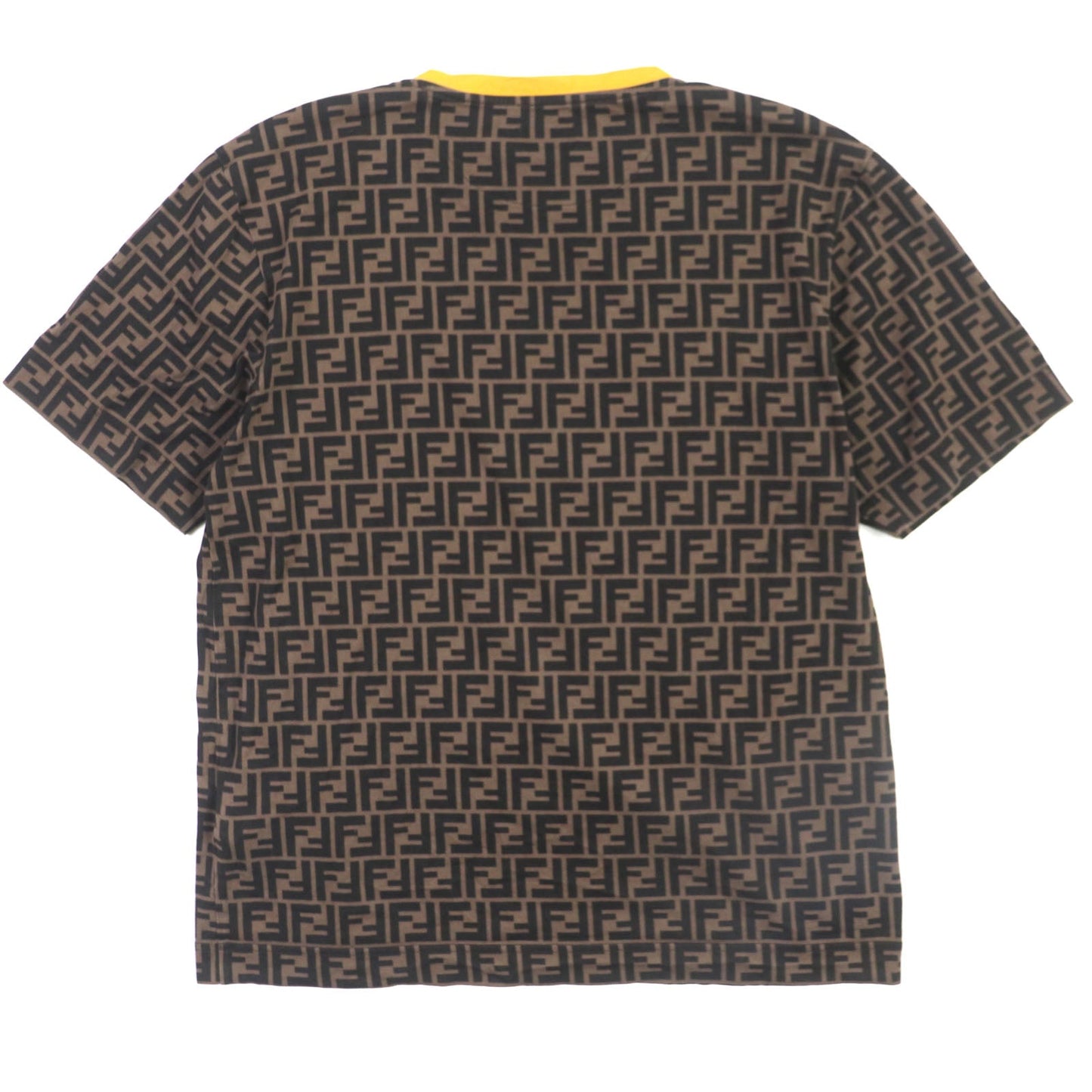FENDI Short sleeve T-shirt FY0936 cotton Brown L