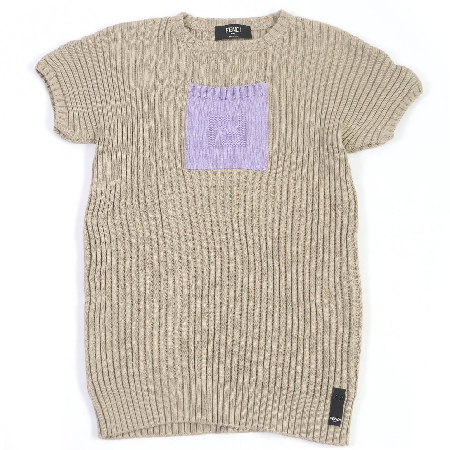 FENDI sweater FZX016 cotton beige 48